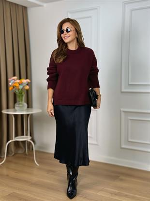 Siyah Verev Saten Etek 251007