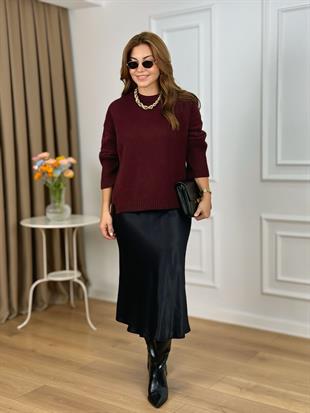 Siyah Verev Saten Etek 251007