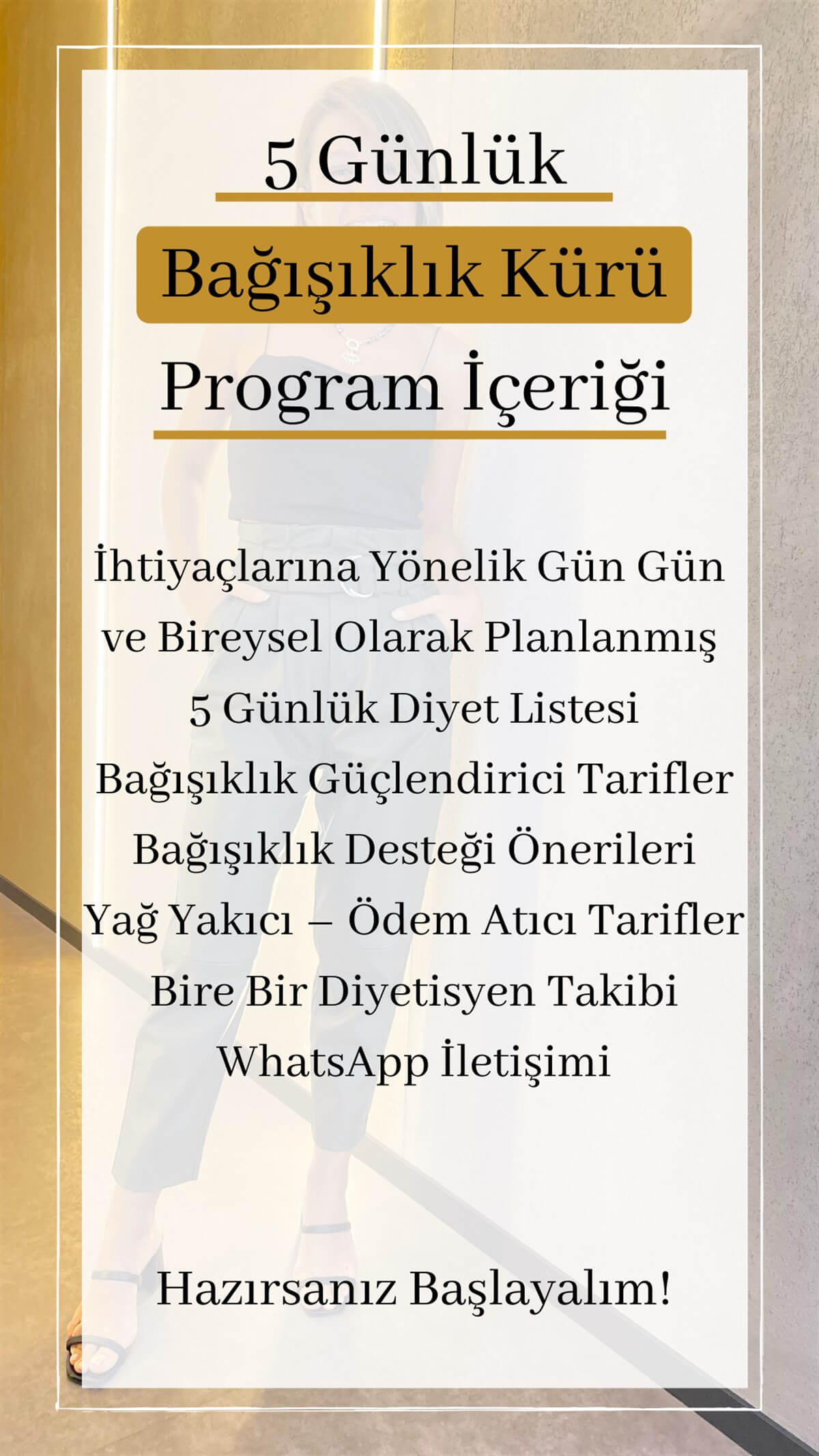5 Günlük Bağışıklık Kürü Yurtdışı