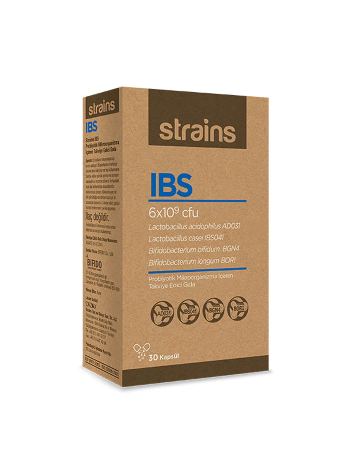 Strains Ibs 30 Kapsül