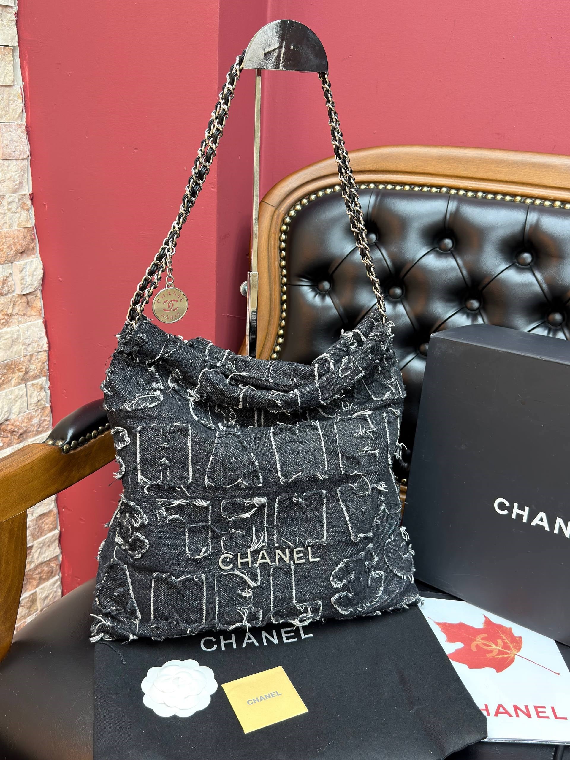 CHNL İTHAL DENİM ÇANTA