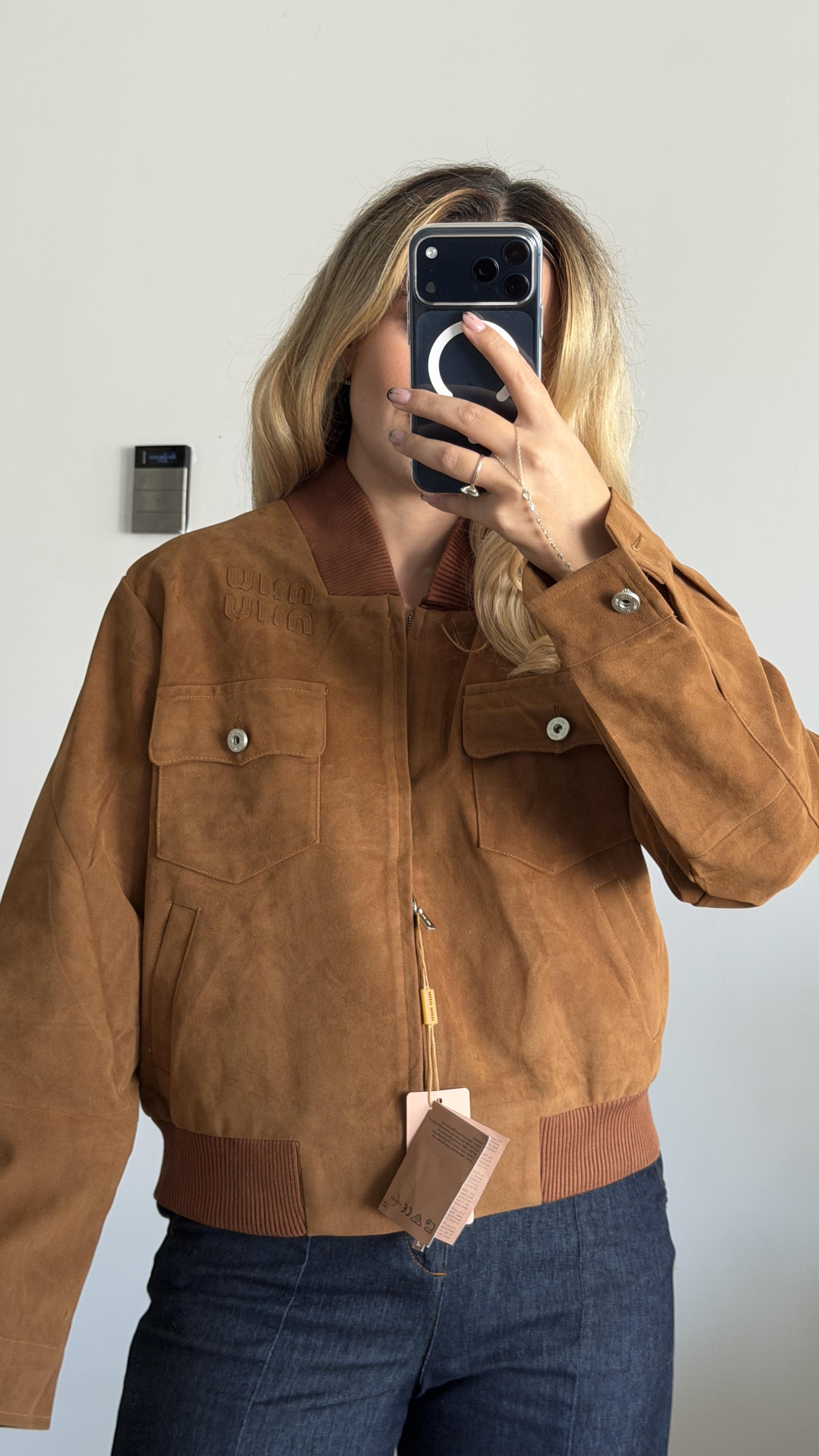 İTHAL SÜET KAHVE DERİ MONT