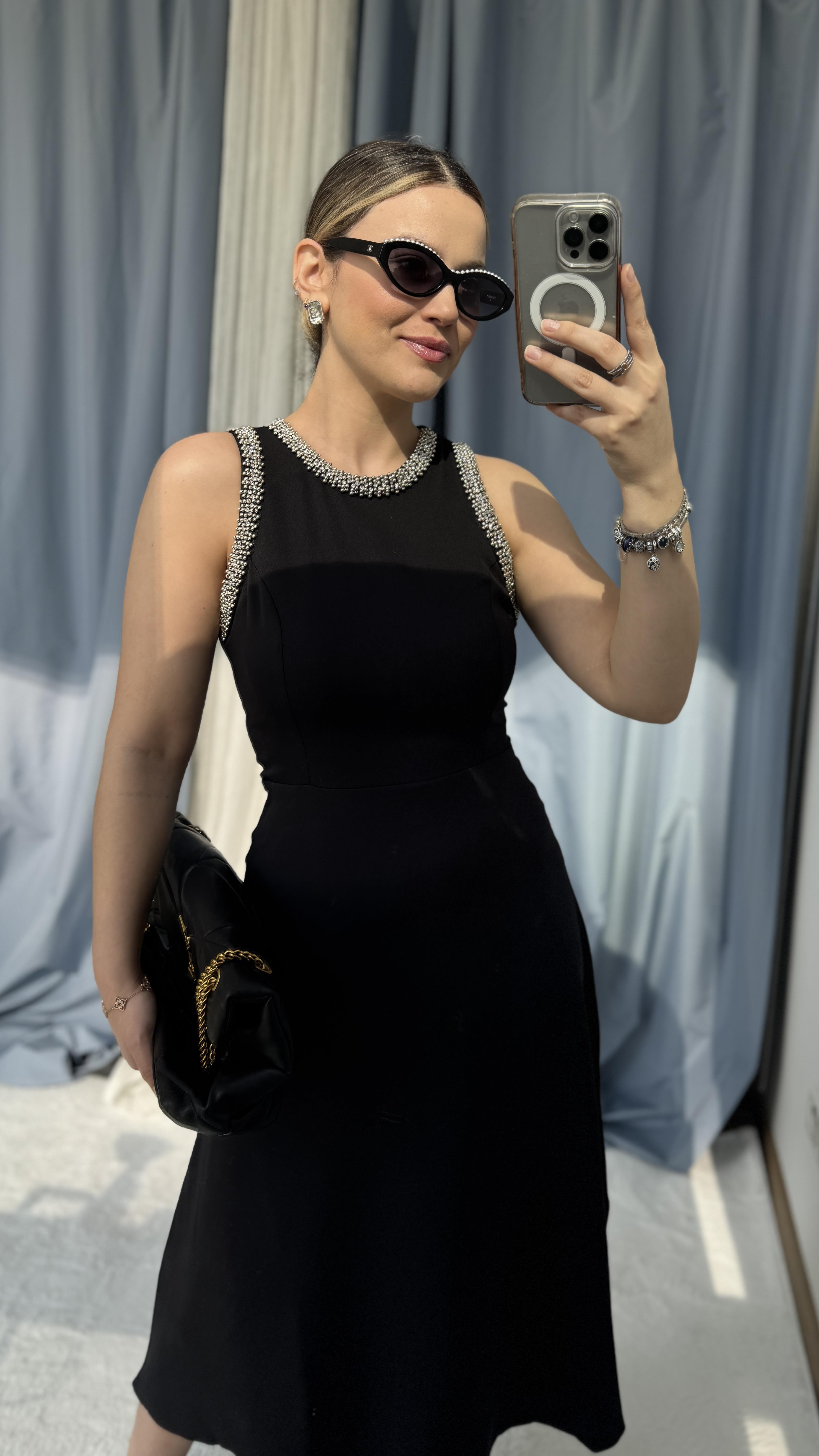 LİMİTED KRİSTAL İŞLEME ELBİSE