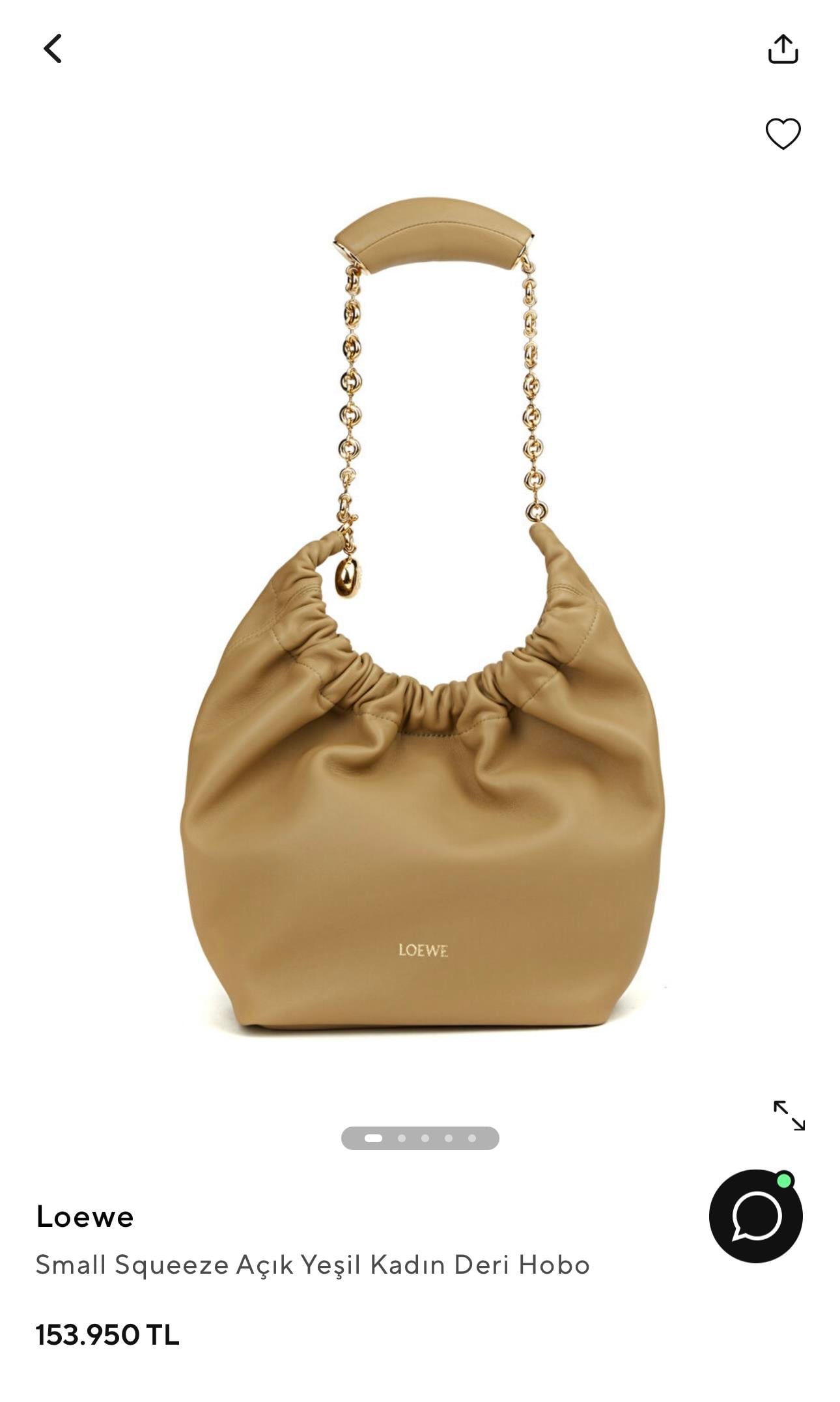 LWE İTHAL DERI AÇIK YEŞİL ÇANTA