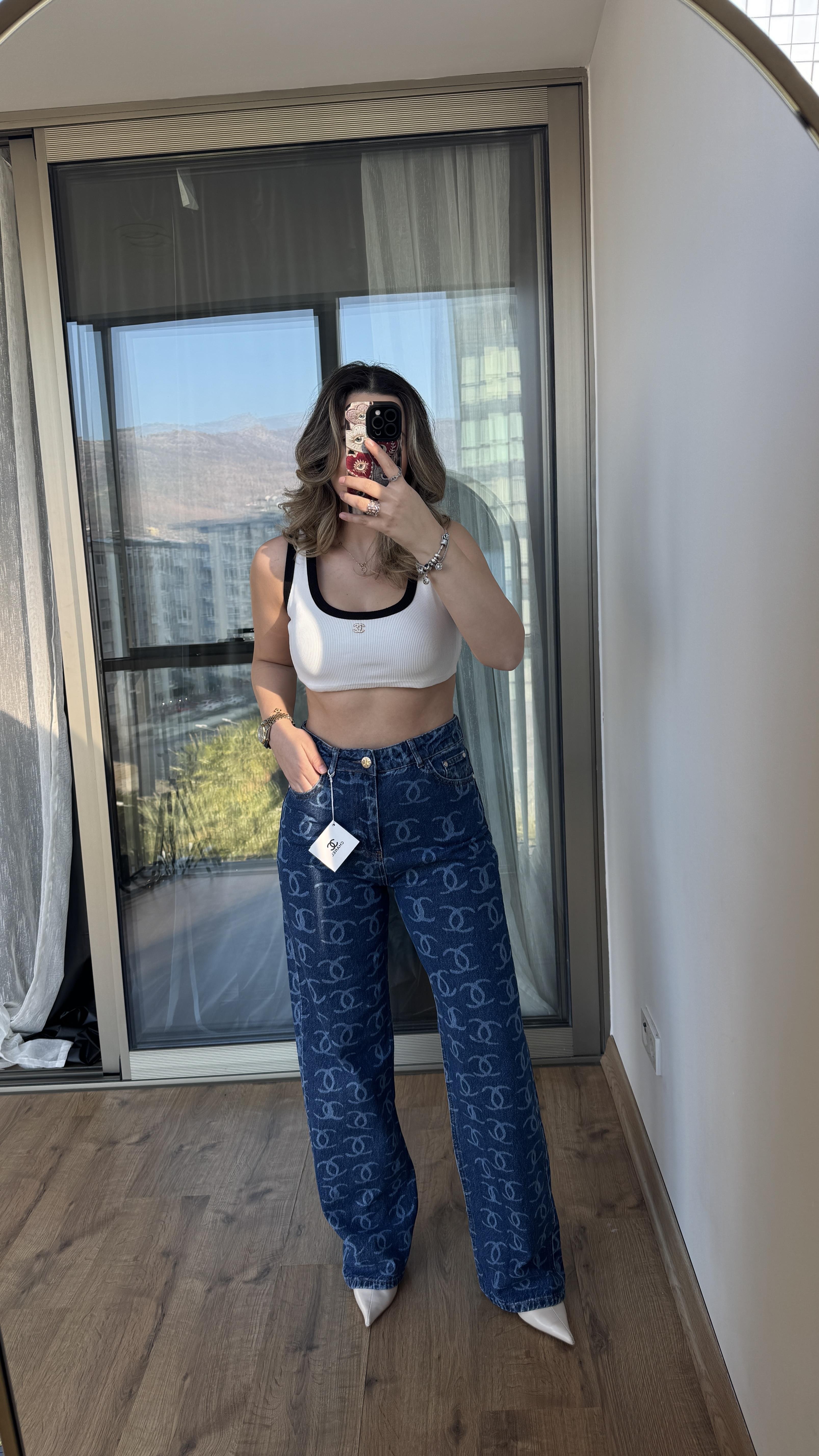 MARKA MODEL İTHAL DENİM PAYET JEAN