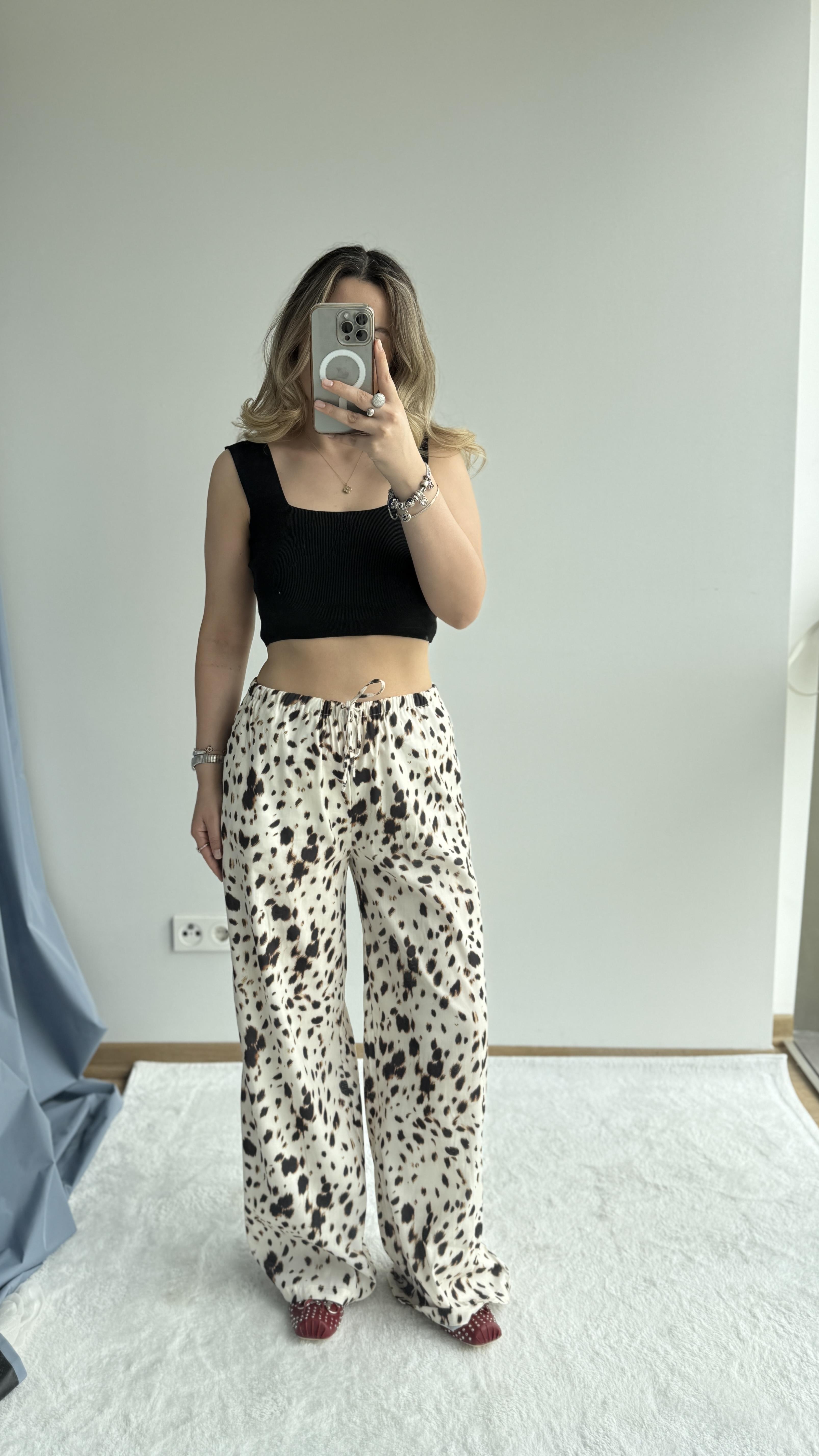 MASSİ LEOPAR PANTOLON
