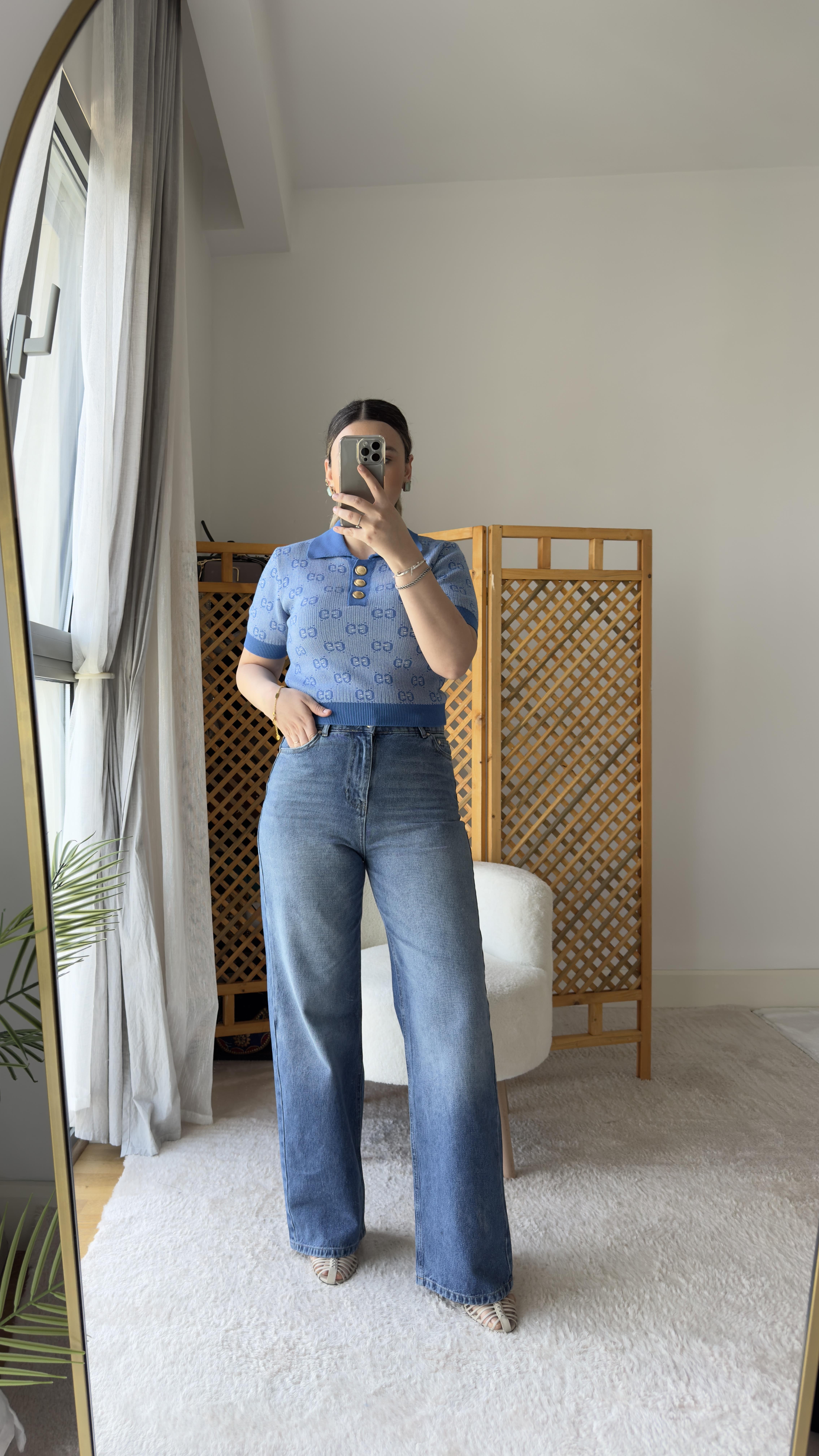 PRDA YÜKSEK BEL İTHAL JEAN