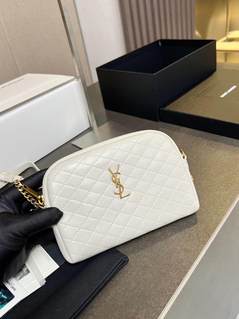 YSL BEYAZ ÇANTA 
