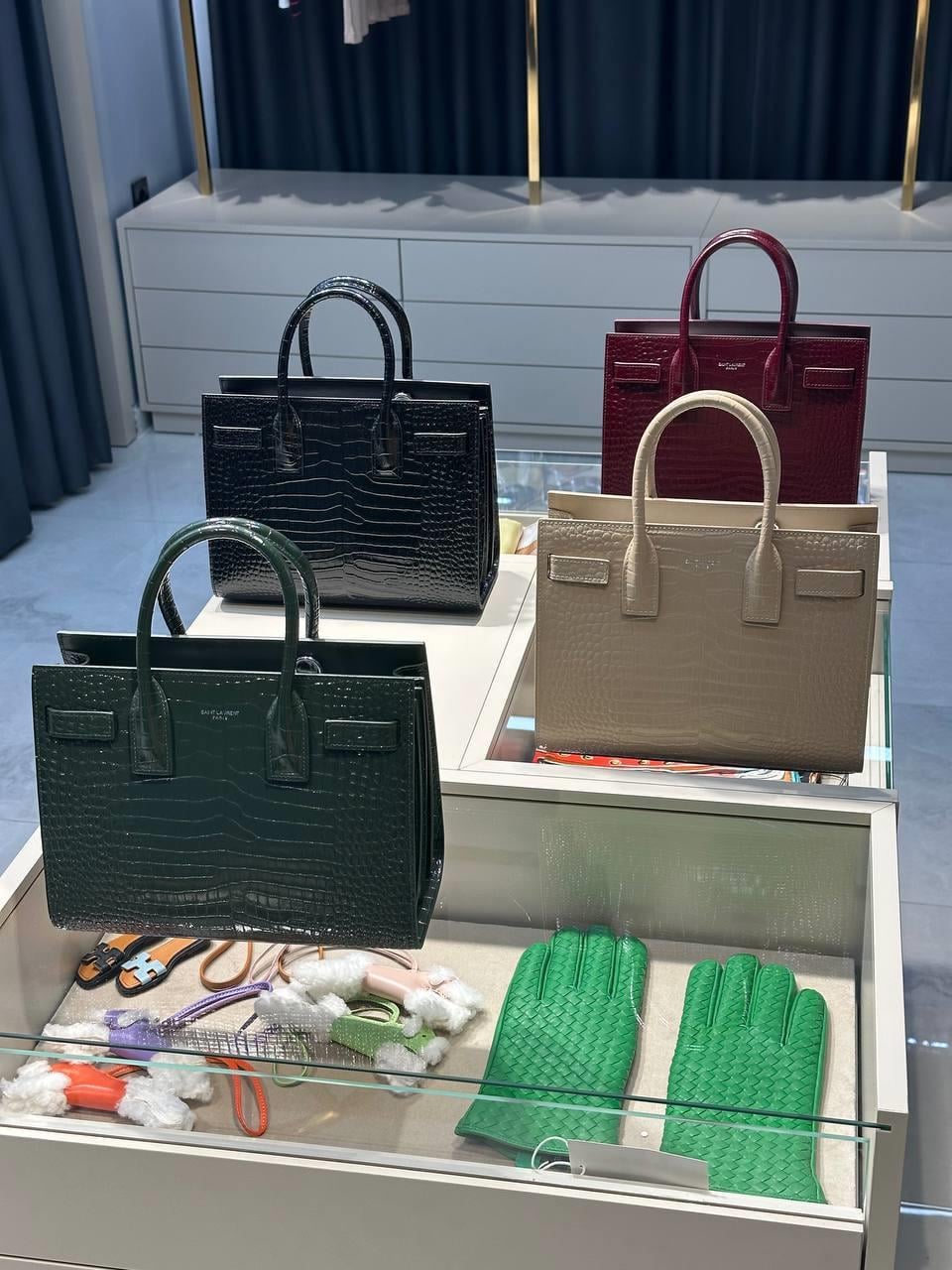 YSL CROC ÇANTA