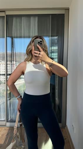 EKRU HALTER YAKA BODY