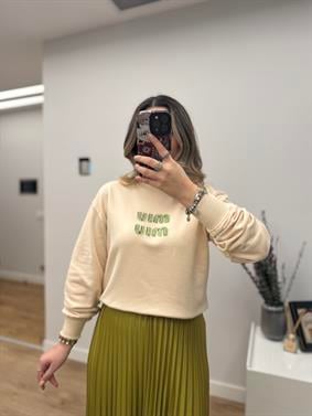 MARKA MODEL BONCUK SWEAT