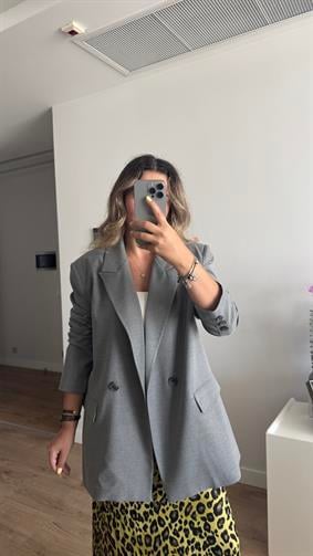 MASSİMO D GRİ BLAZER