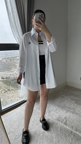 MİU POPLİN GÖMLEK