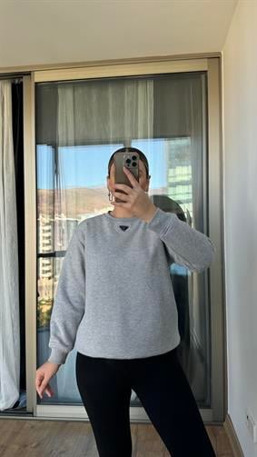 PRDA İTHAL KADIN GRİ SWEAT