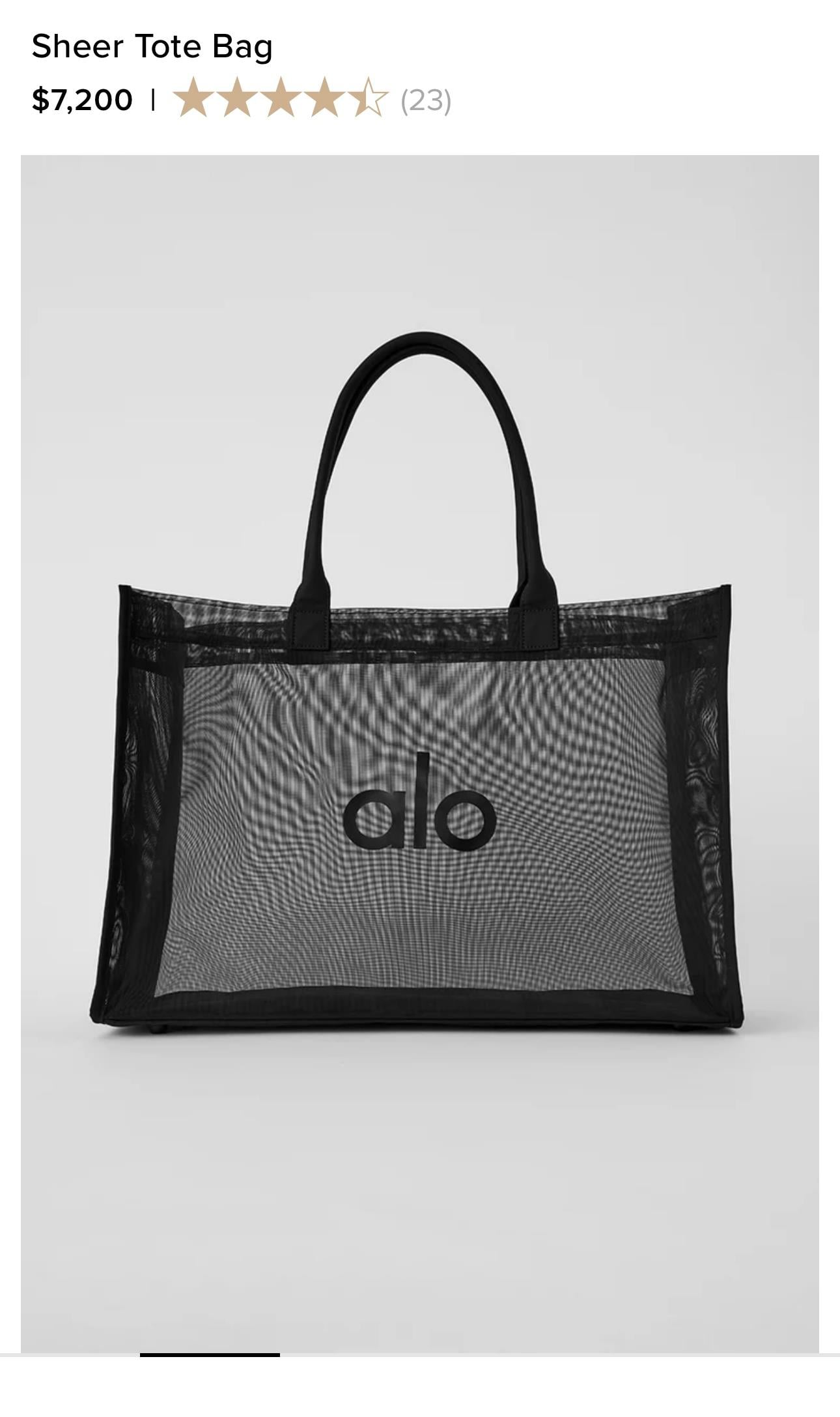 ALO SİYAH TOTE ÇANTA