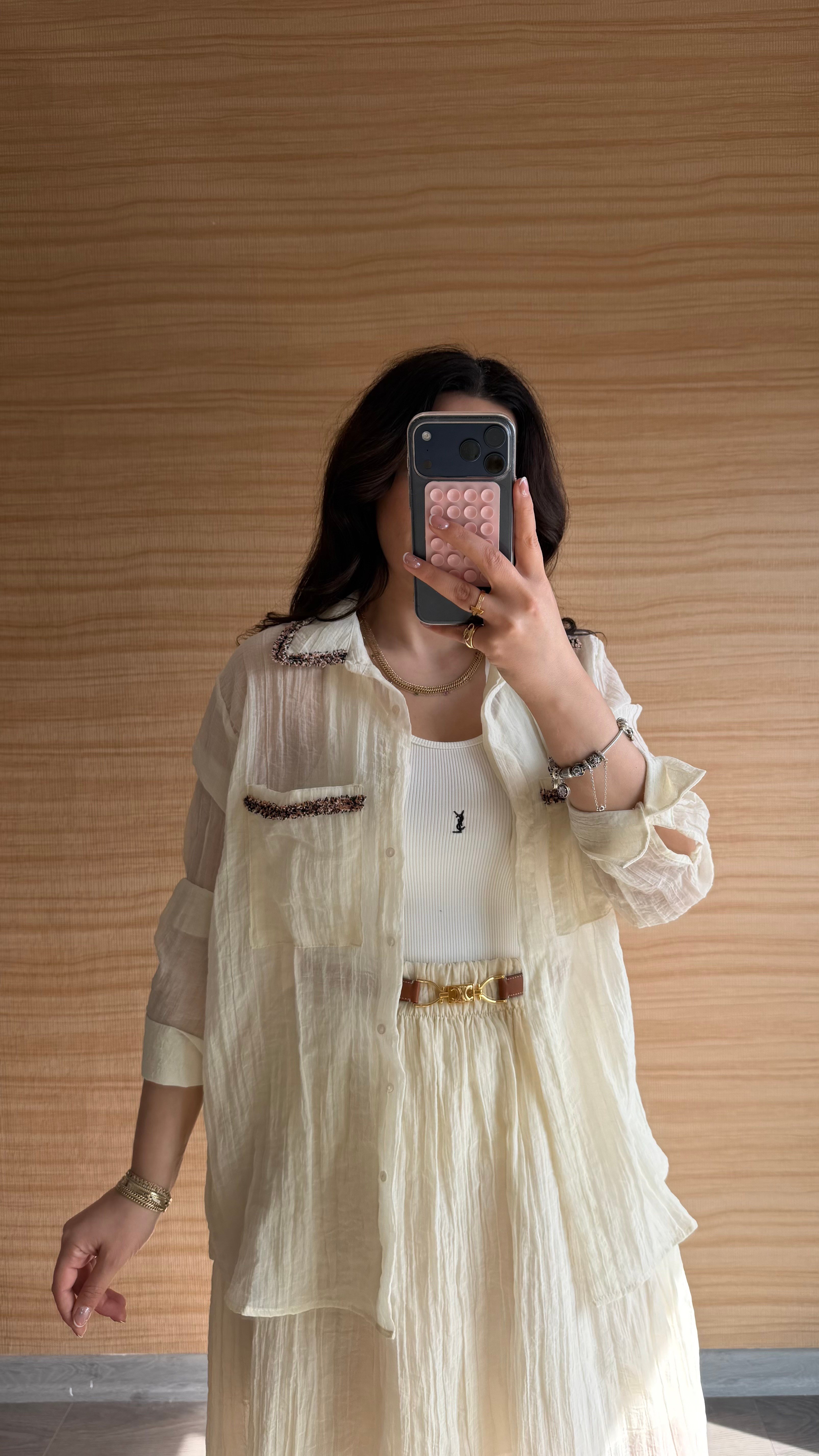 AURA BEJ LİMİTED GÖMLEK