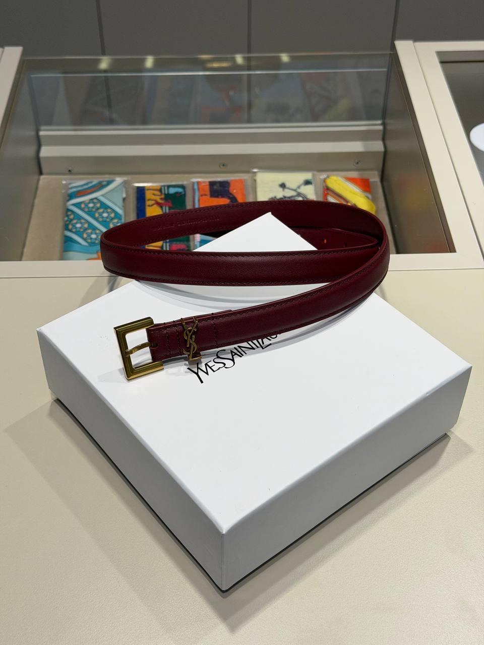 BORDO İTHAL GERÇEK DERİ KEMER