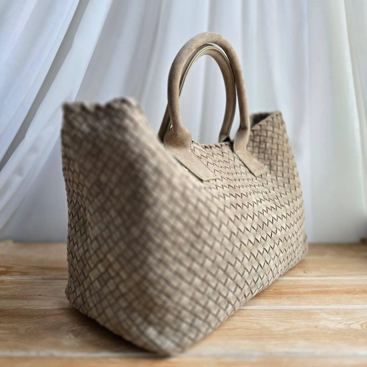 BTG BEJ SÜET ÇANTA