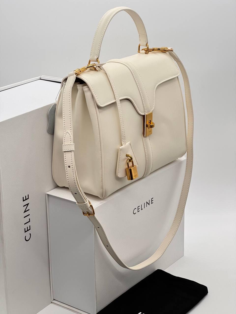 C EKRU TRİO DERİ ÇANTA