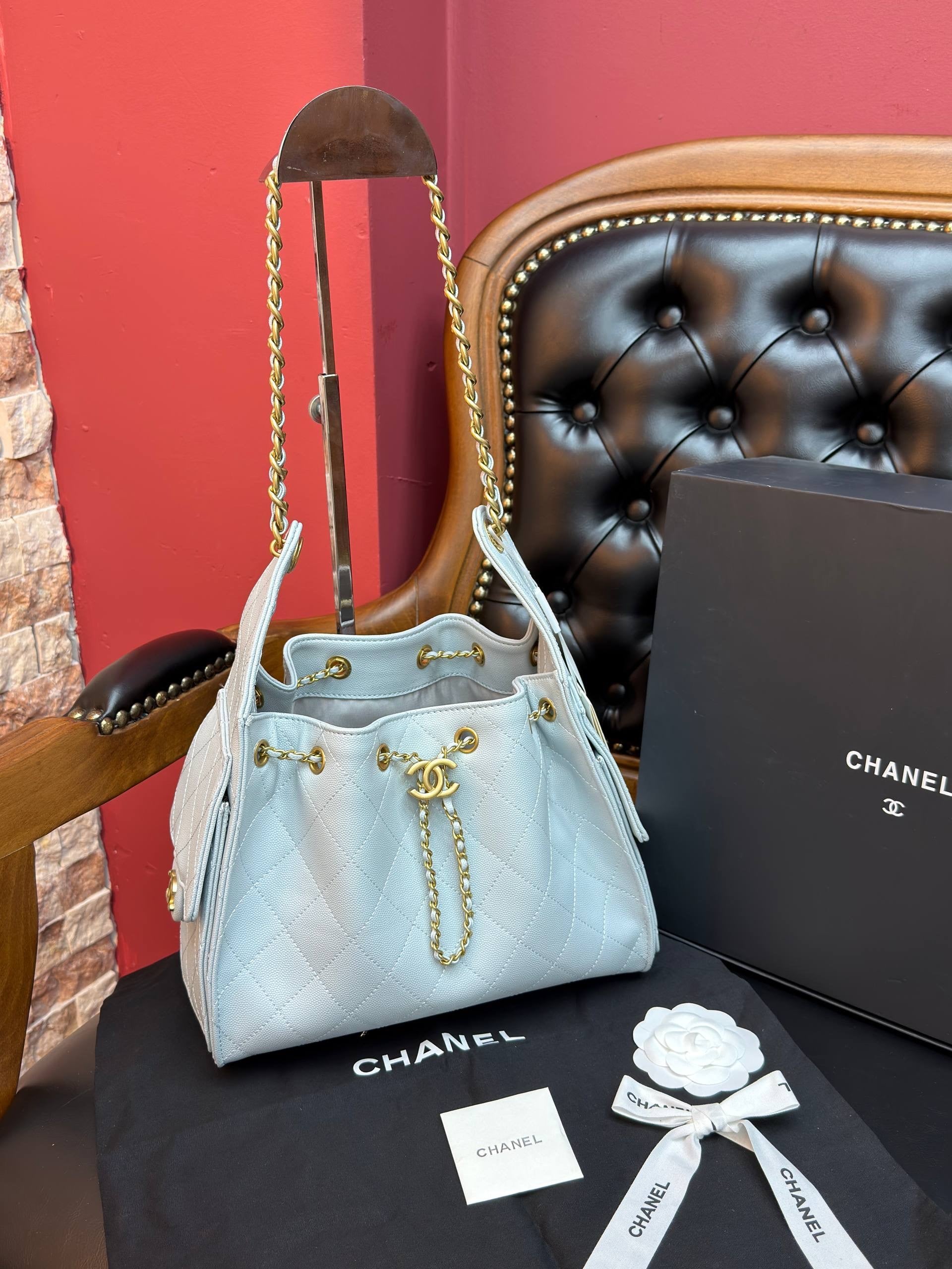 CHNL BEBE MAVİSİ ÇANTA