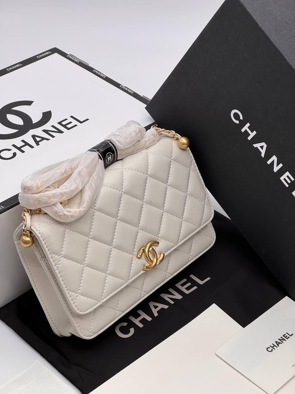 CHNL EKRU MİNİ ÇANTA