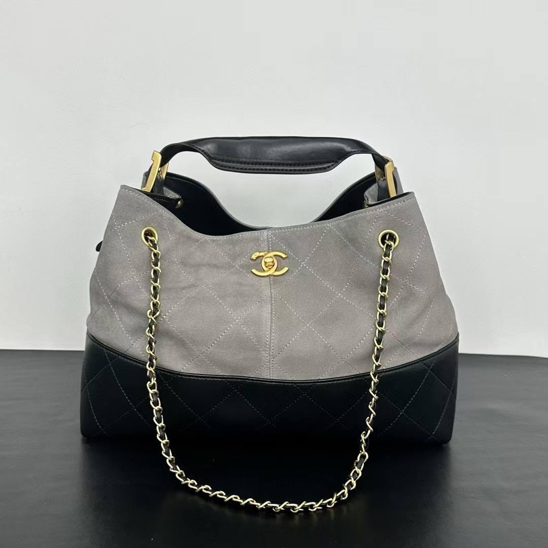 CHNL GRİ SİYAH ÇANTA
