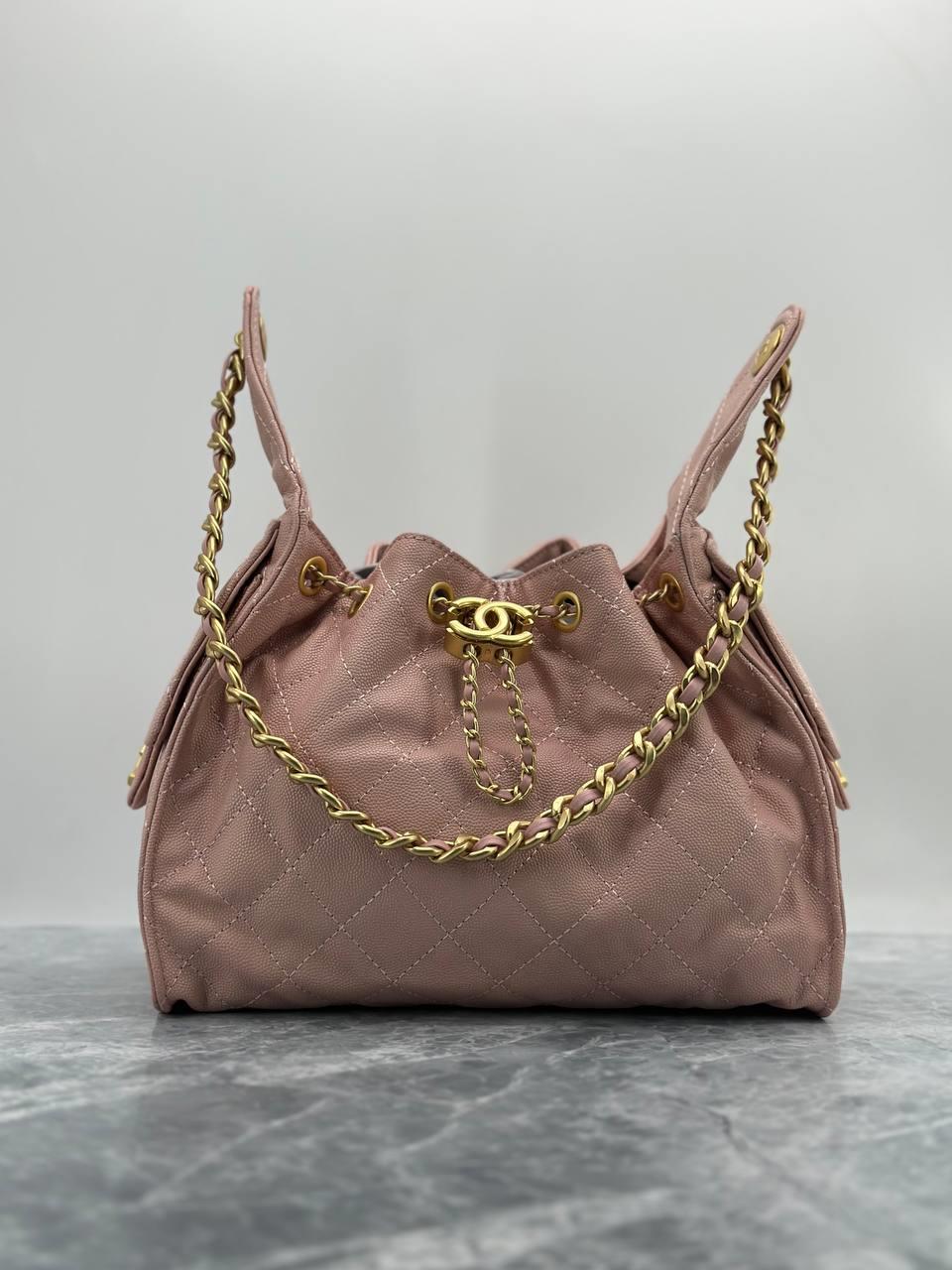 CHNL PEMBE OMUZ ÇANTASI