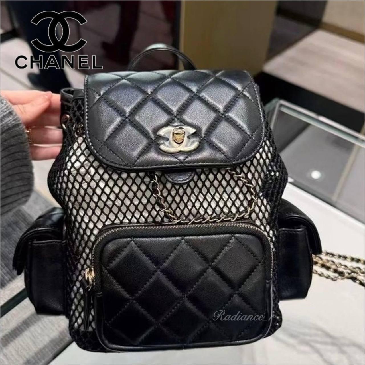 CHNL SİYAH SIRT ÇANTASI