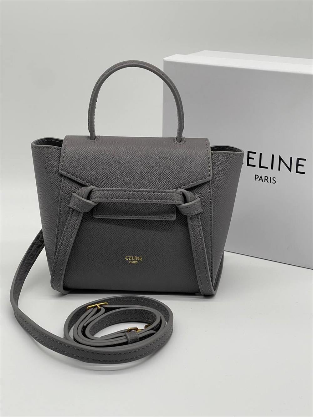 CLNE GRİ MİNİ ÇANTA