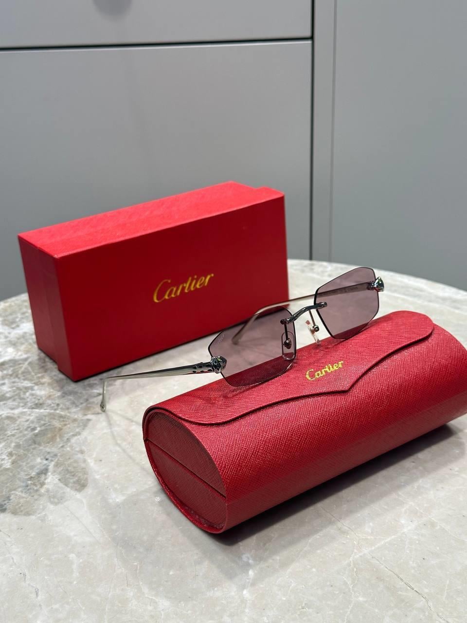 CRTİER PEMBE CAM GÖZLÜK