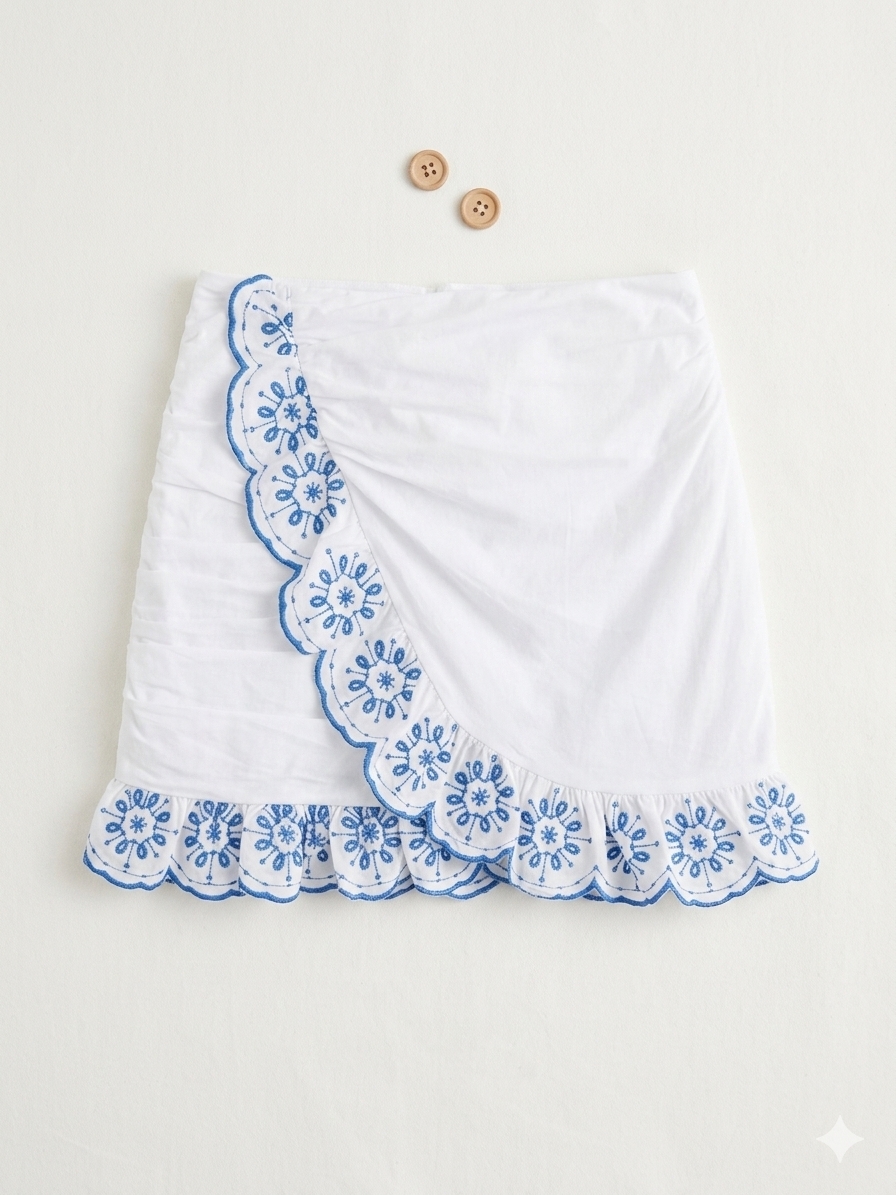 FİSTO İTHAL DRAPE ETEK