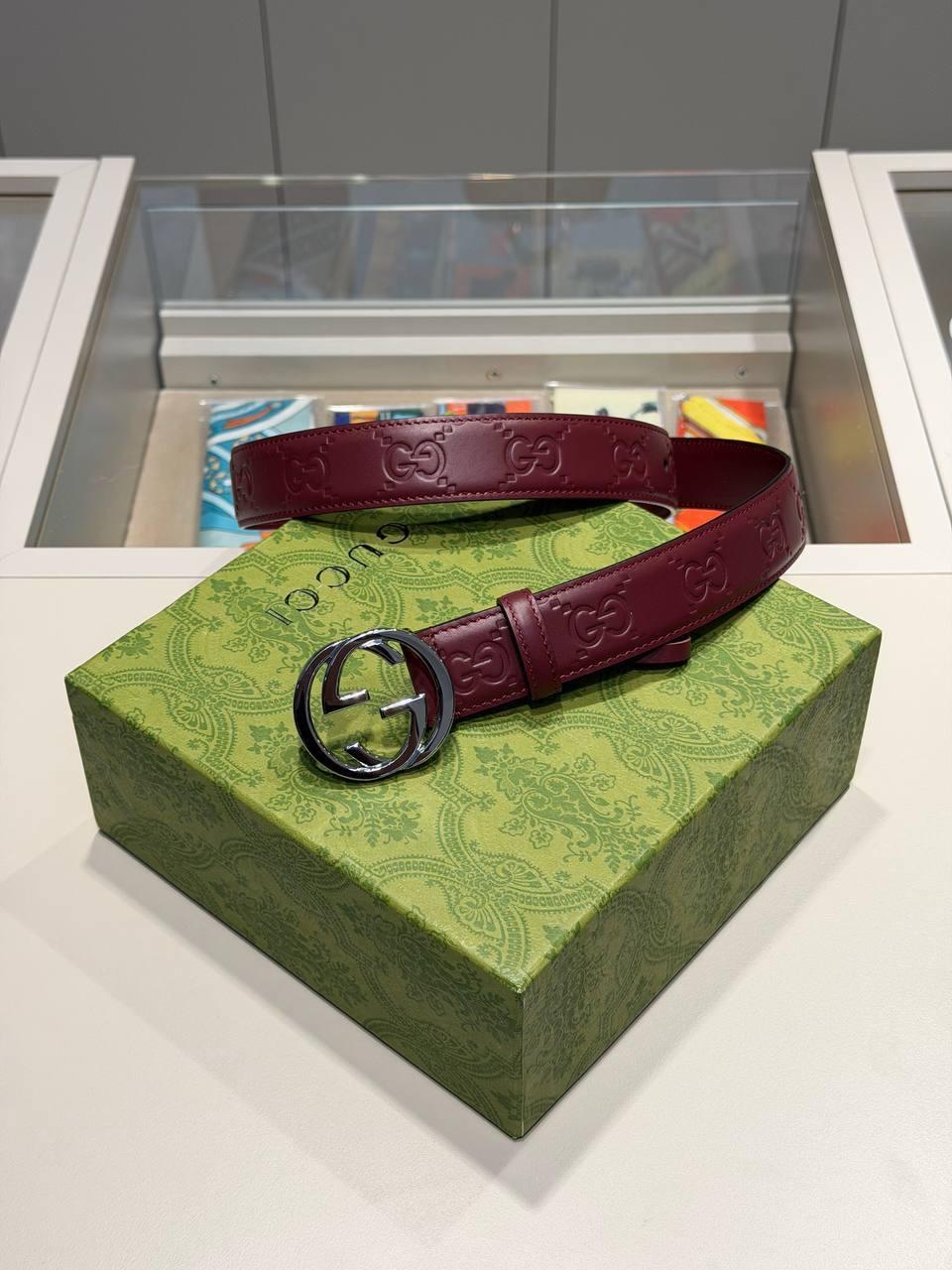 GG İTHAL MONOGRAM BORDO