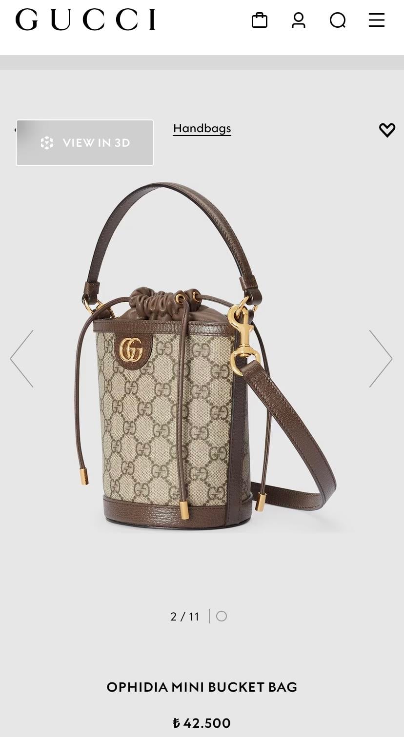 GG OPHİDA MİNİ ÇANTA