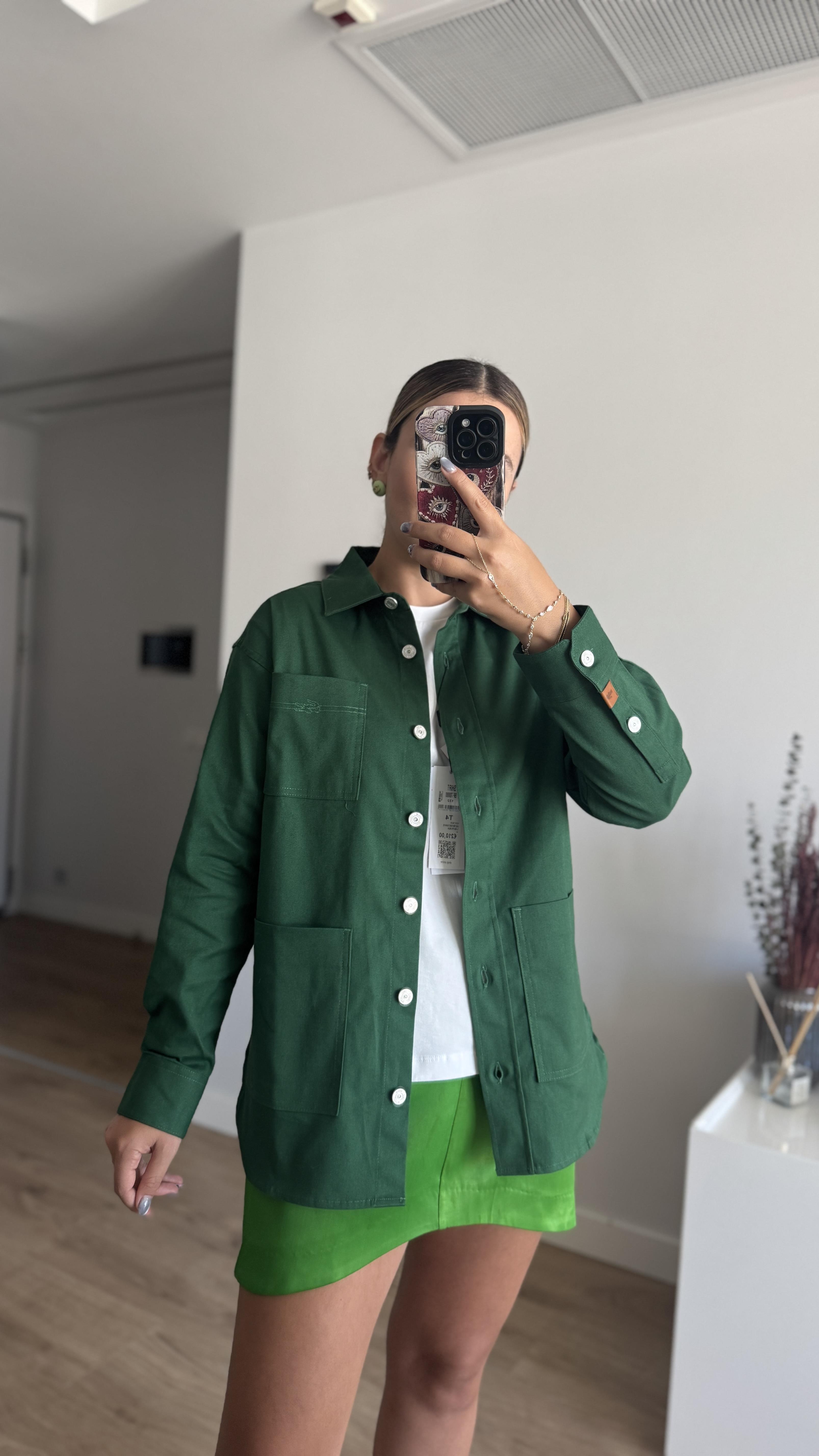 HAKİ GABARDİN CEKET