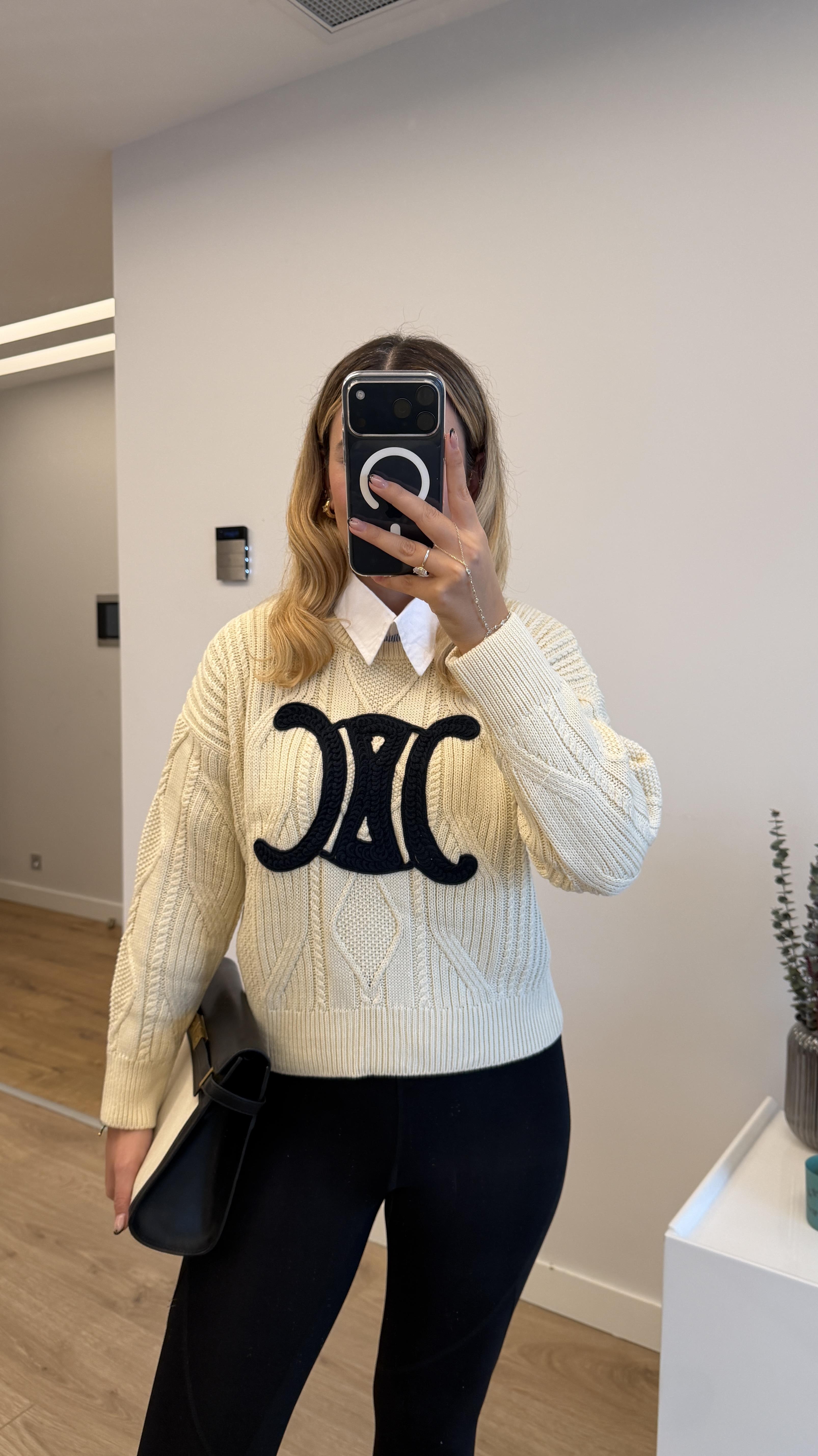 İTHAL EKRU ÖRGÜ KAZAK