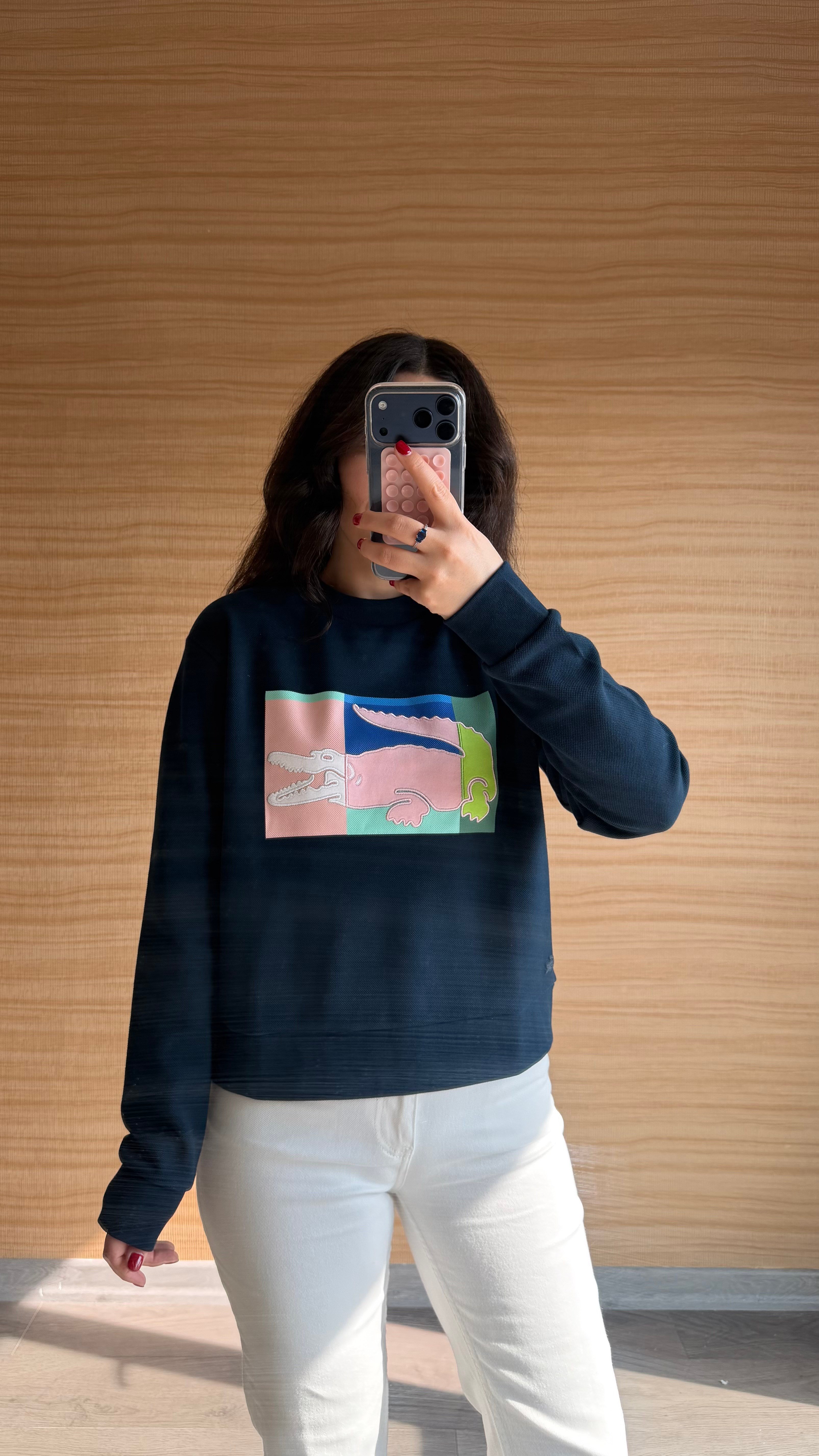 LACİ LAKİNT NAKIŞ SWEAT