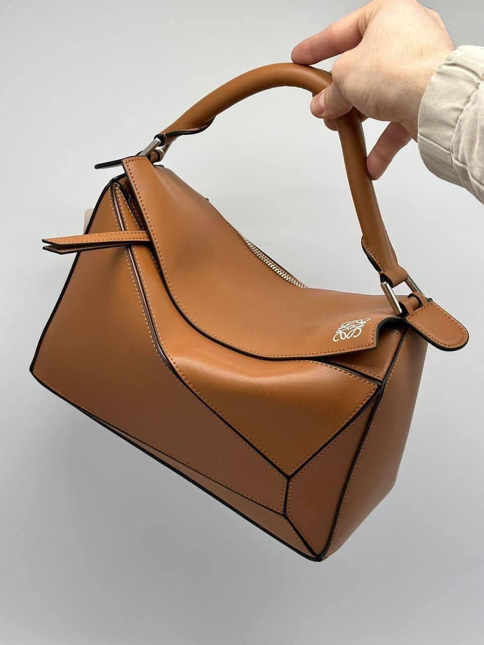 LWE KAHVERENGİ DERİ ÇANTA