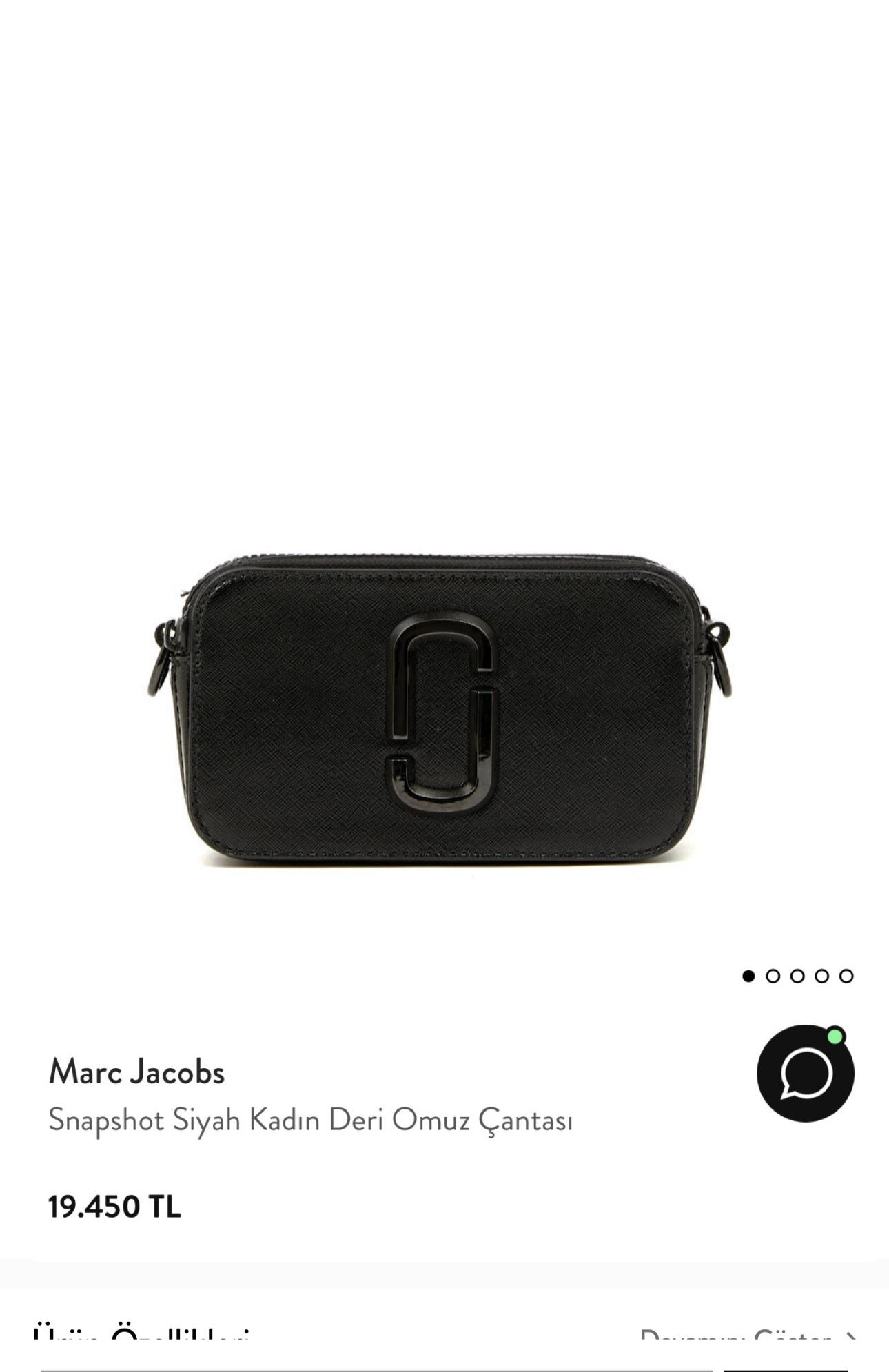 MARC J SİYAH DERİ ÇANTA