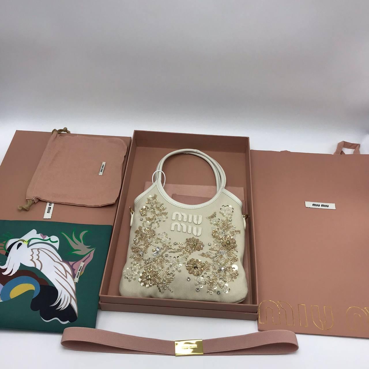 MİU PREMİUM BONCUK ÇANTA