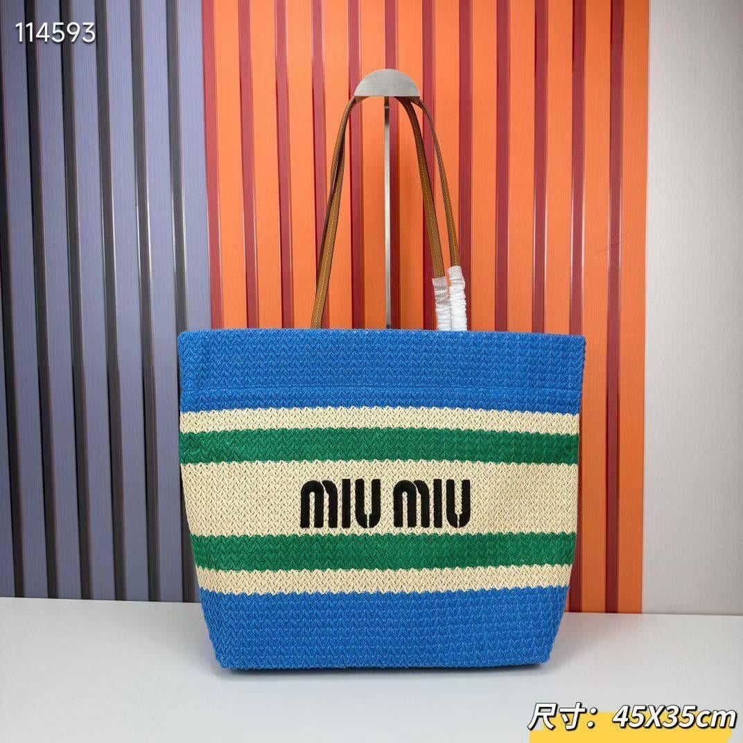 MİU TOTE ÖRGÜ ÇANTA