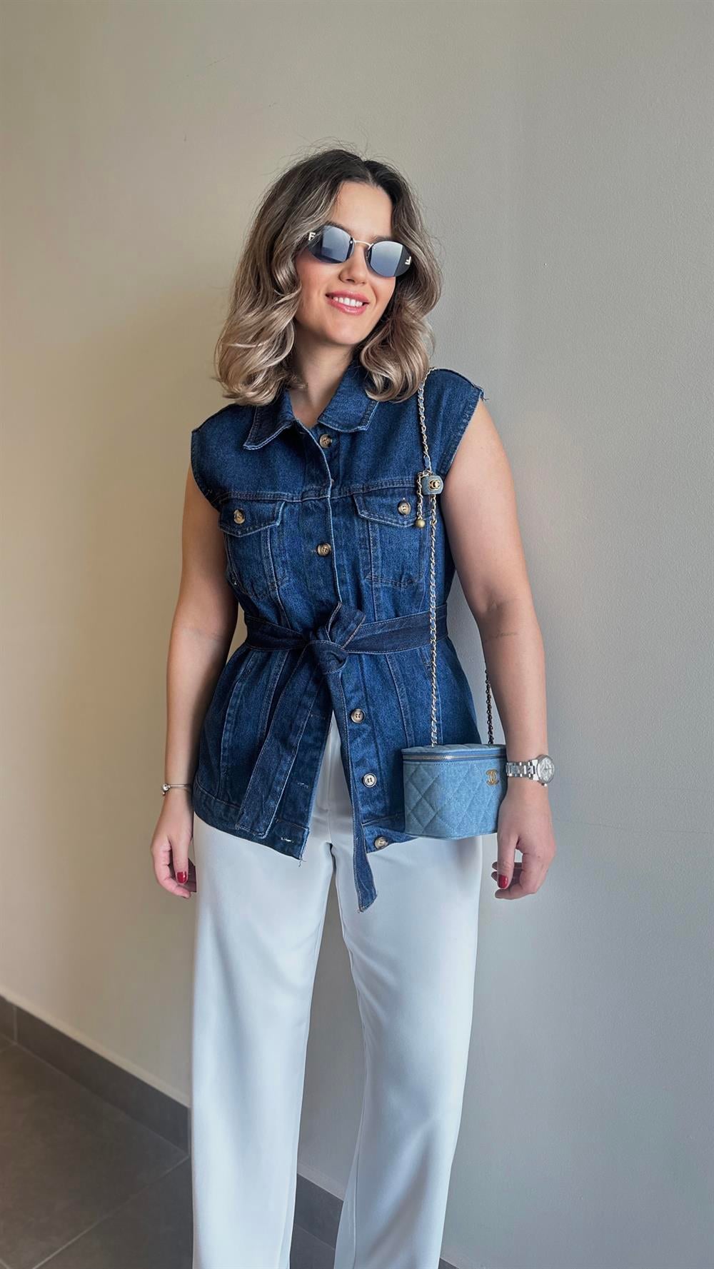 MS MUADİL KOT YELEK