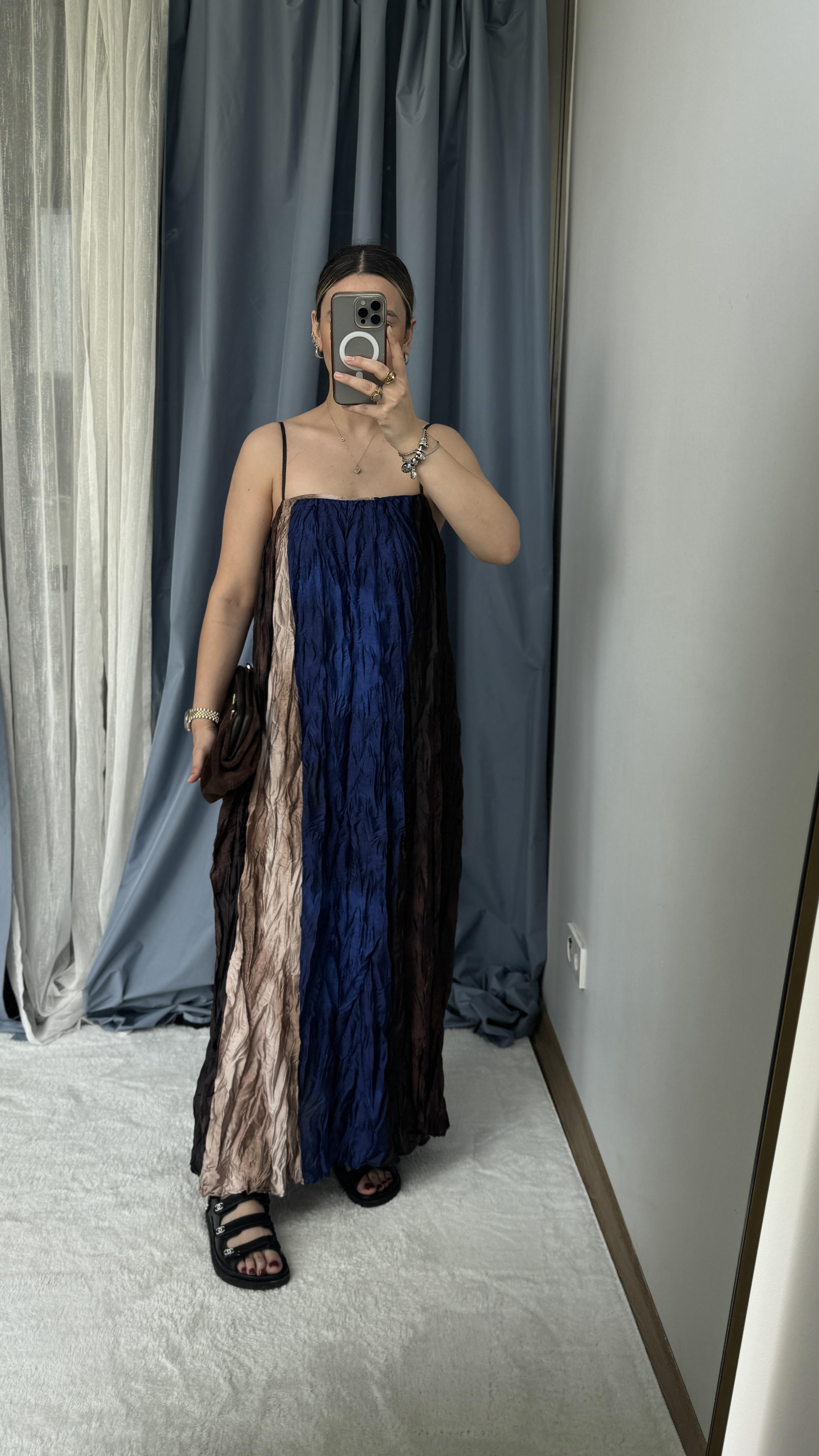 MSSİMO MAKSİ BOY ELBİSE