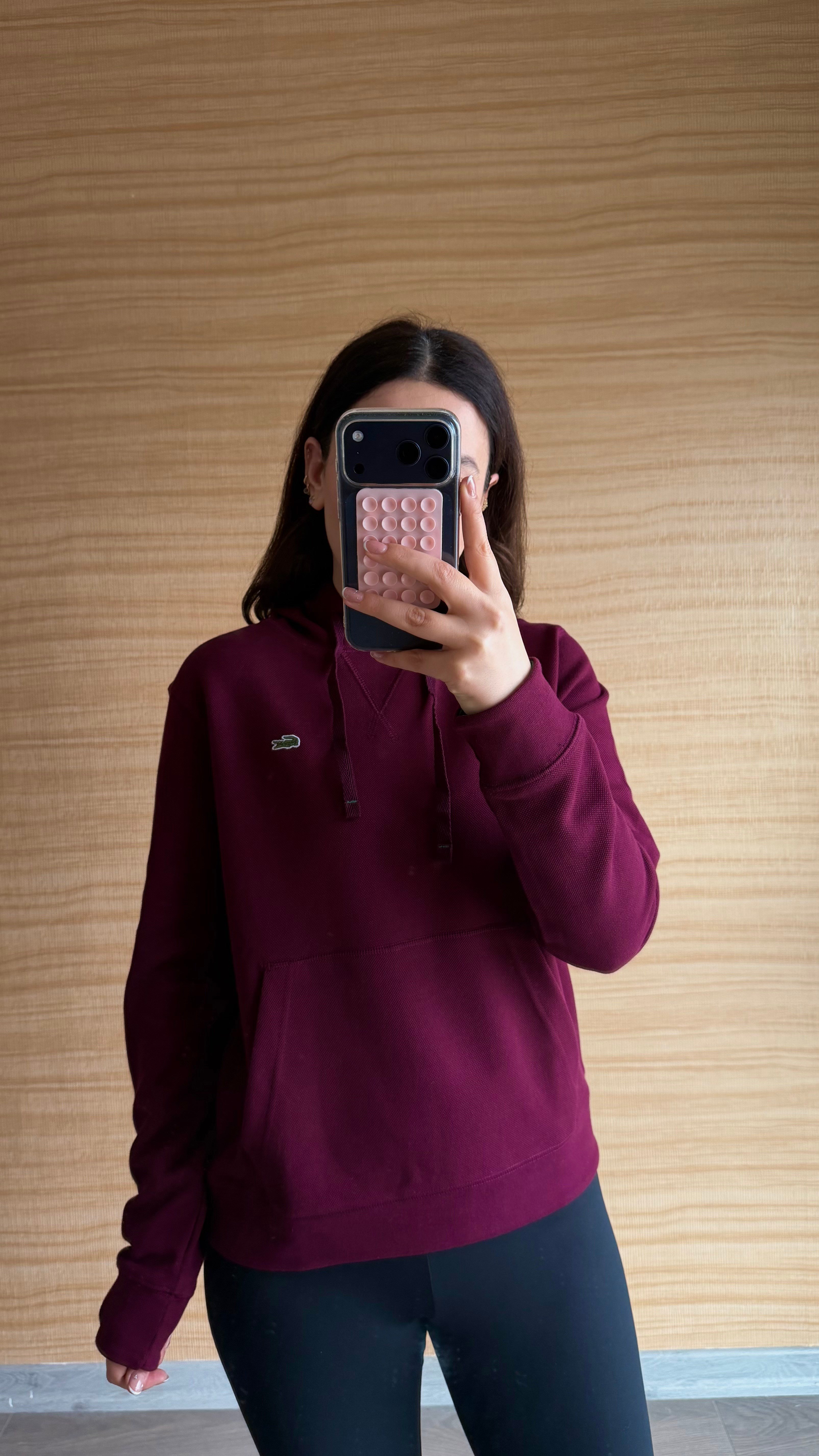 MÜRDÜM KAPŞONLU LAKİNT SWEAT