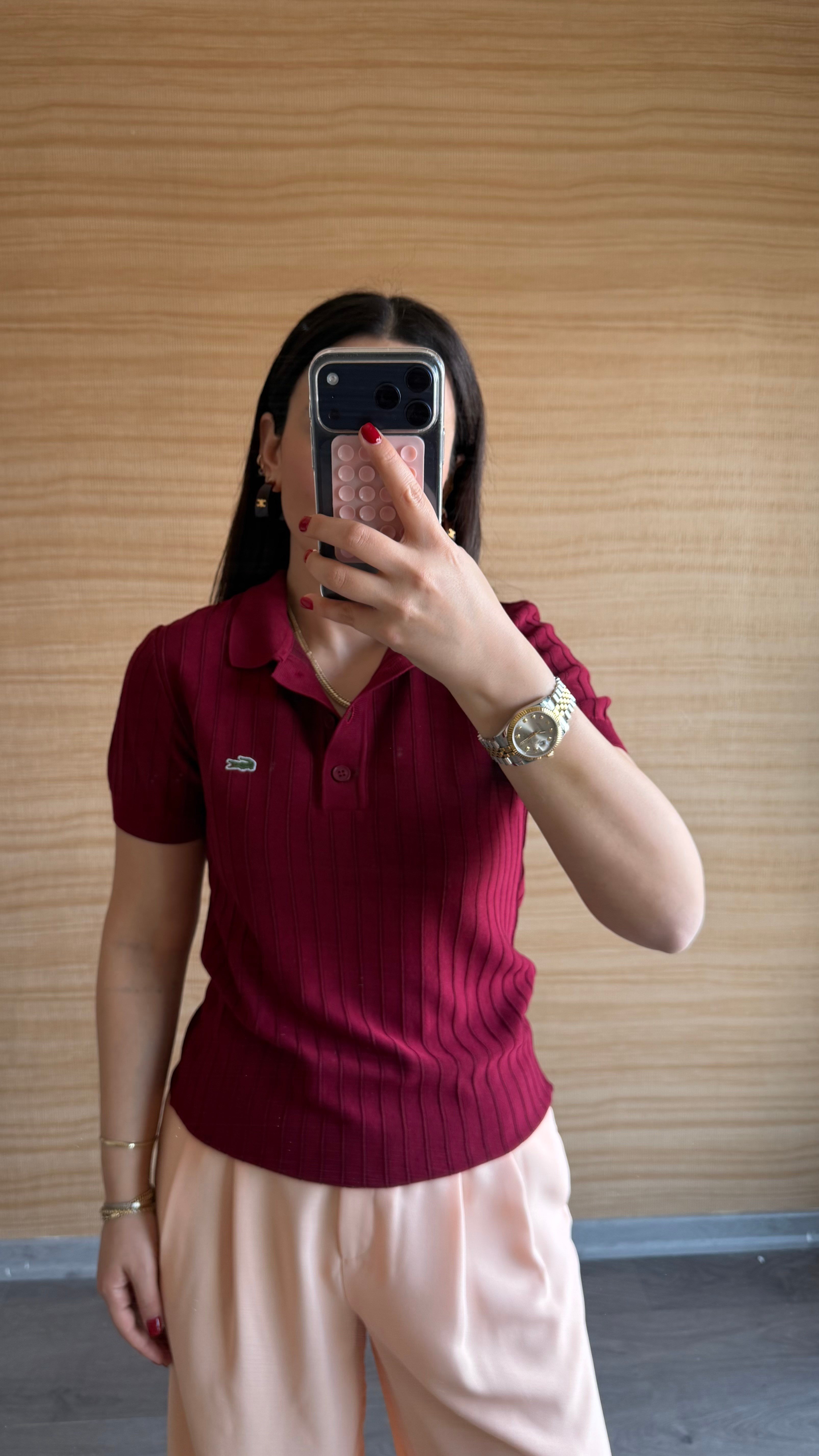 MÜRDÜM POLO YAKA TRİKO