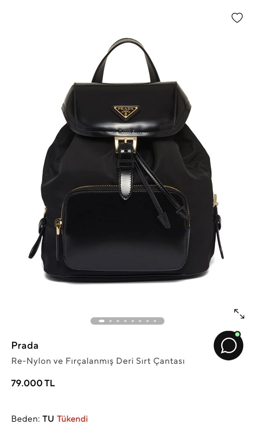 PRDA SİYAH SIRT ÇANTASI