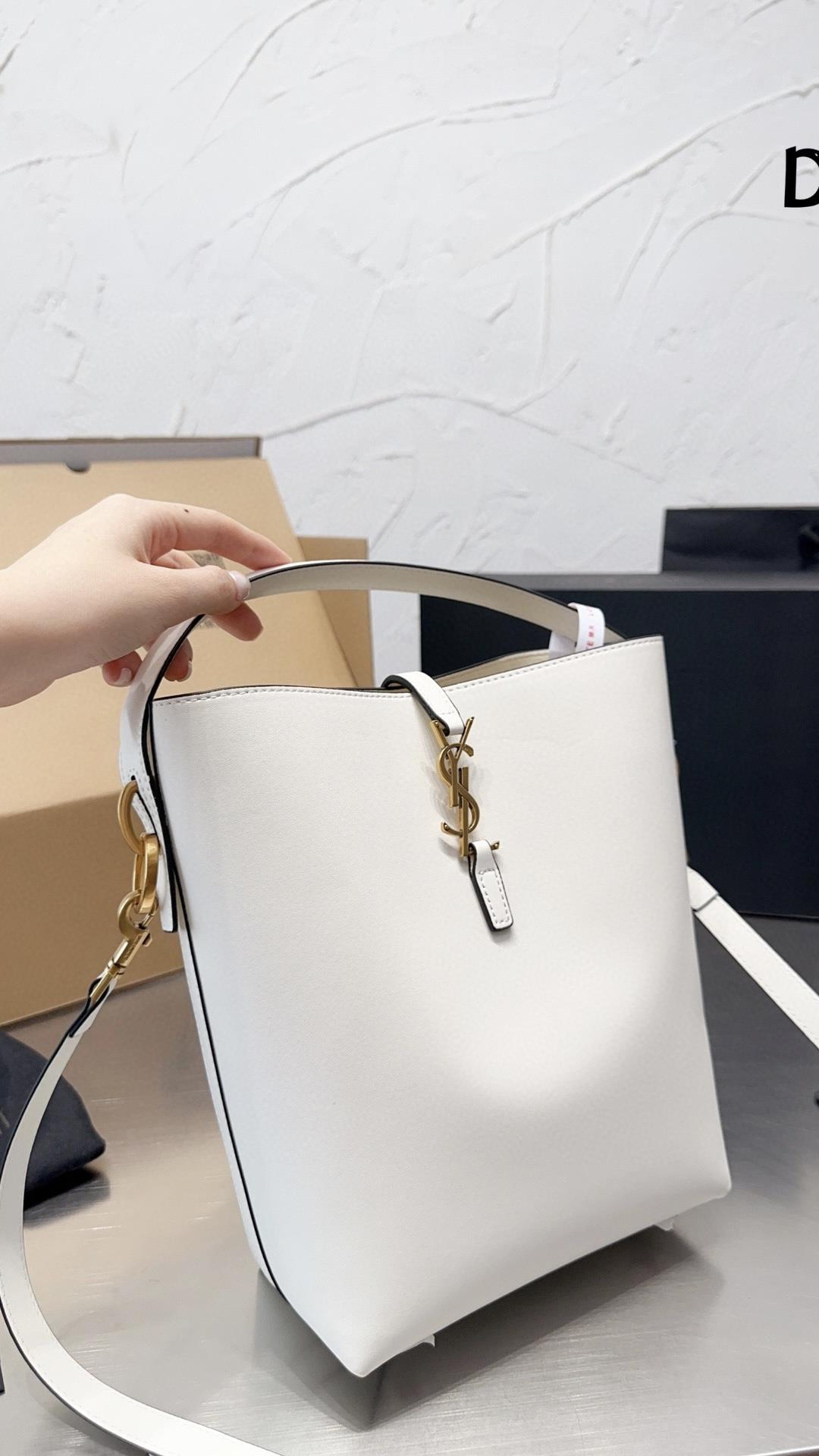 SANT LAURN BEYAZ ÇANTA