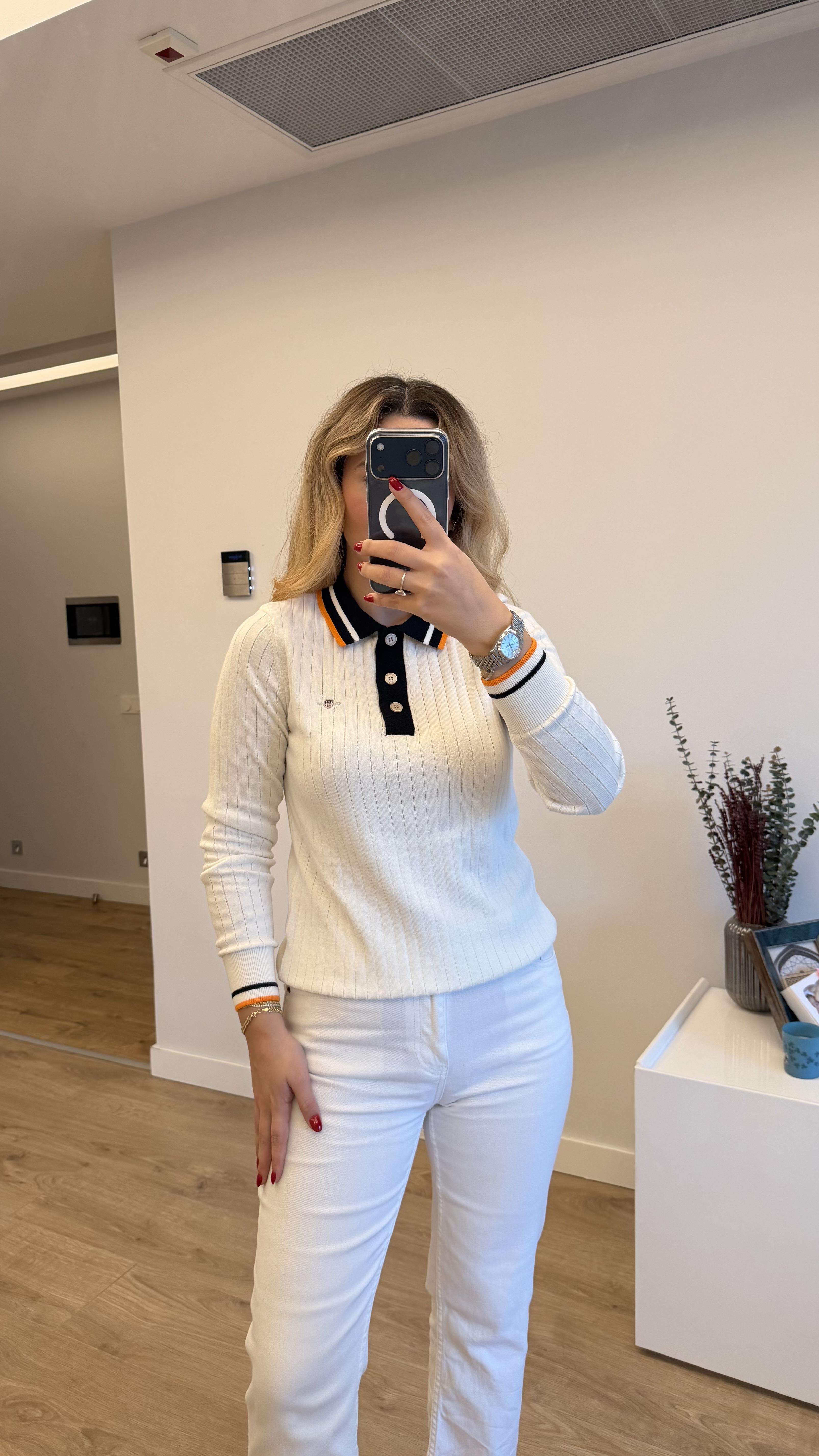 ŞERİT DETAY EKRU KAZAK