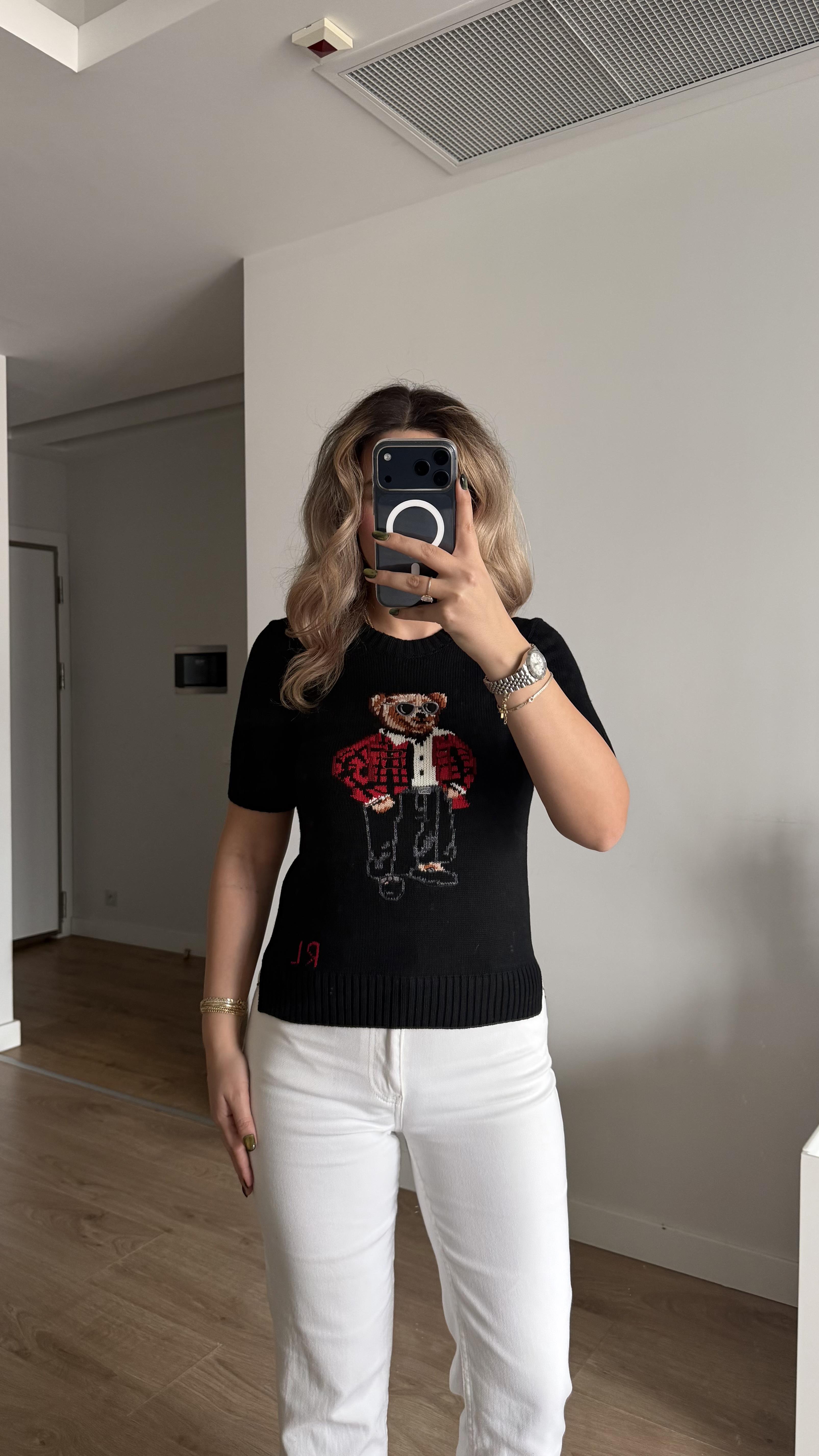 SİYAH İTHAL ÖRGÜ KAZAK