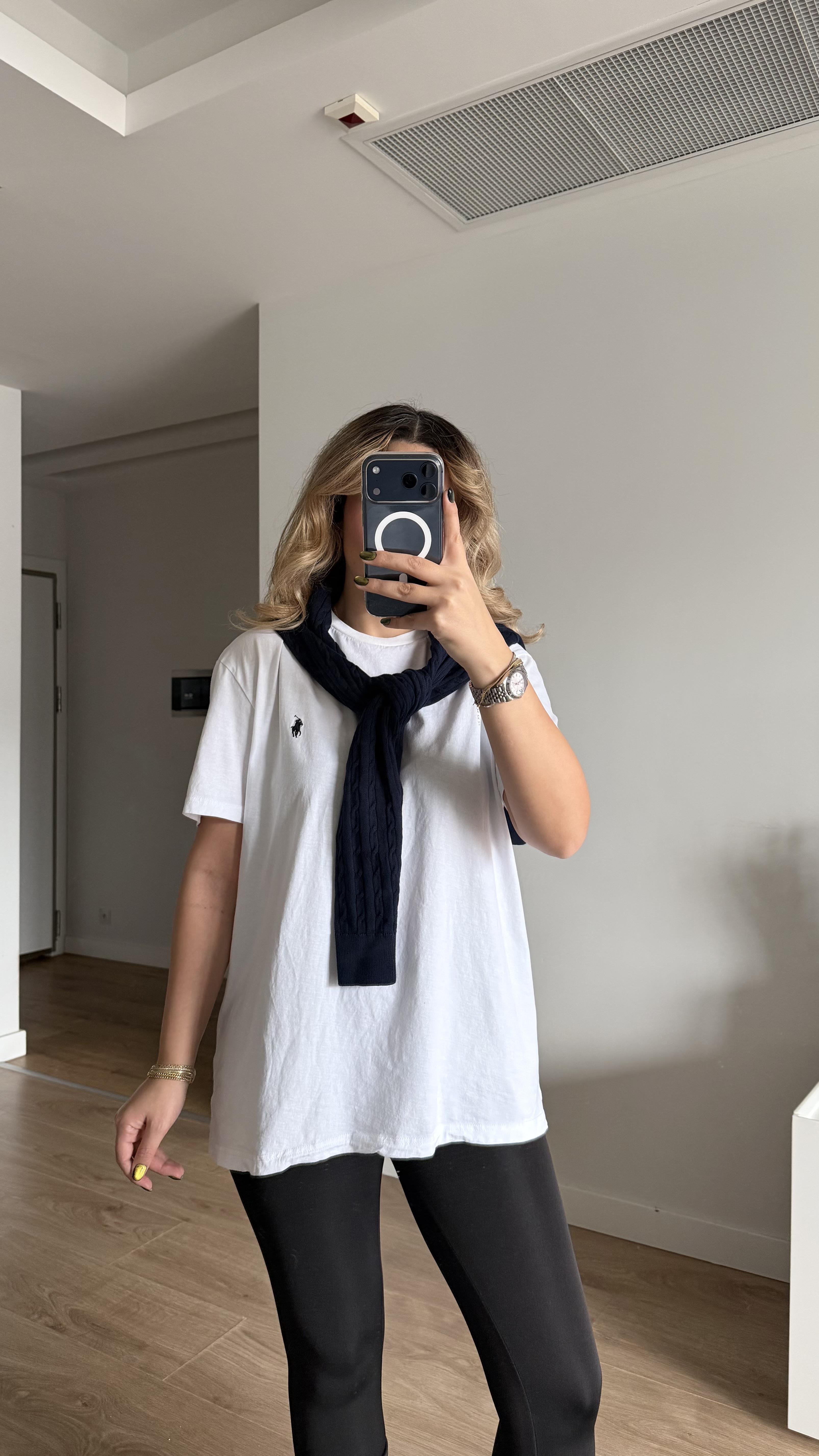 ÜNİSEX BEYAZ T SHİRT