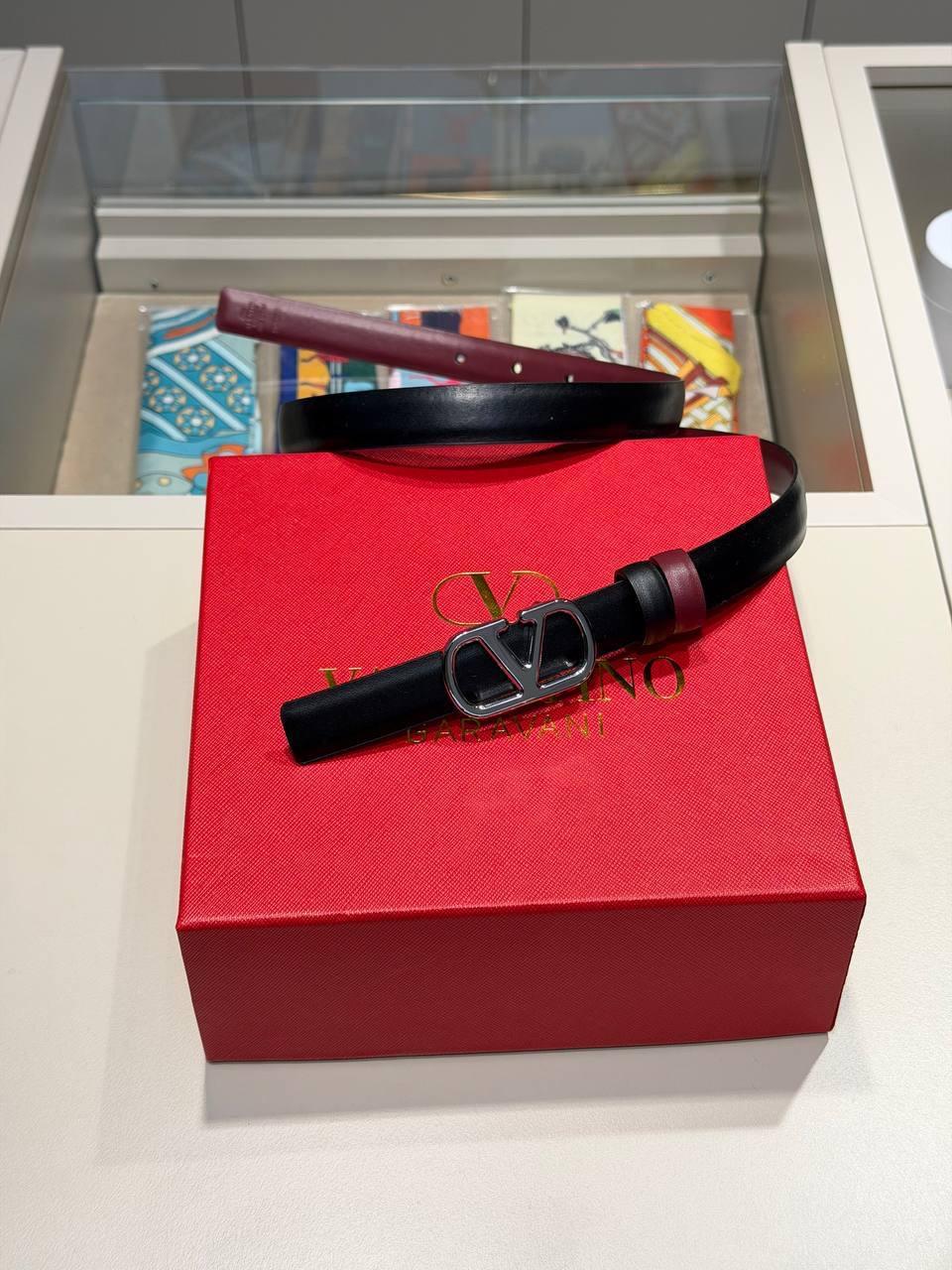 V ÇİFT TARAFLI DERİ KEMER